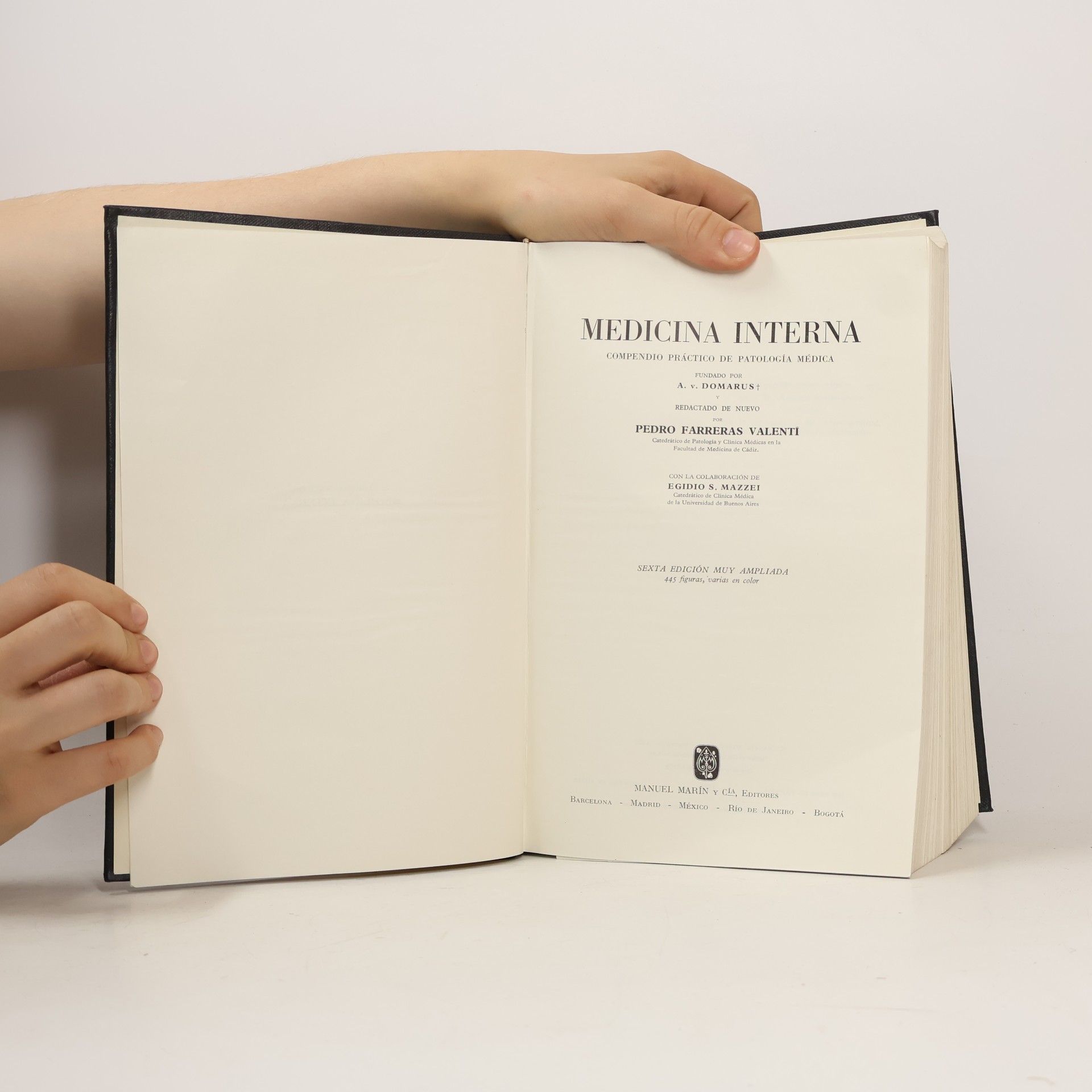 P. Farreras Medicina Interna (Compendio práctico de patología médica)