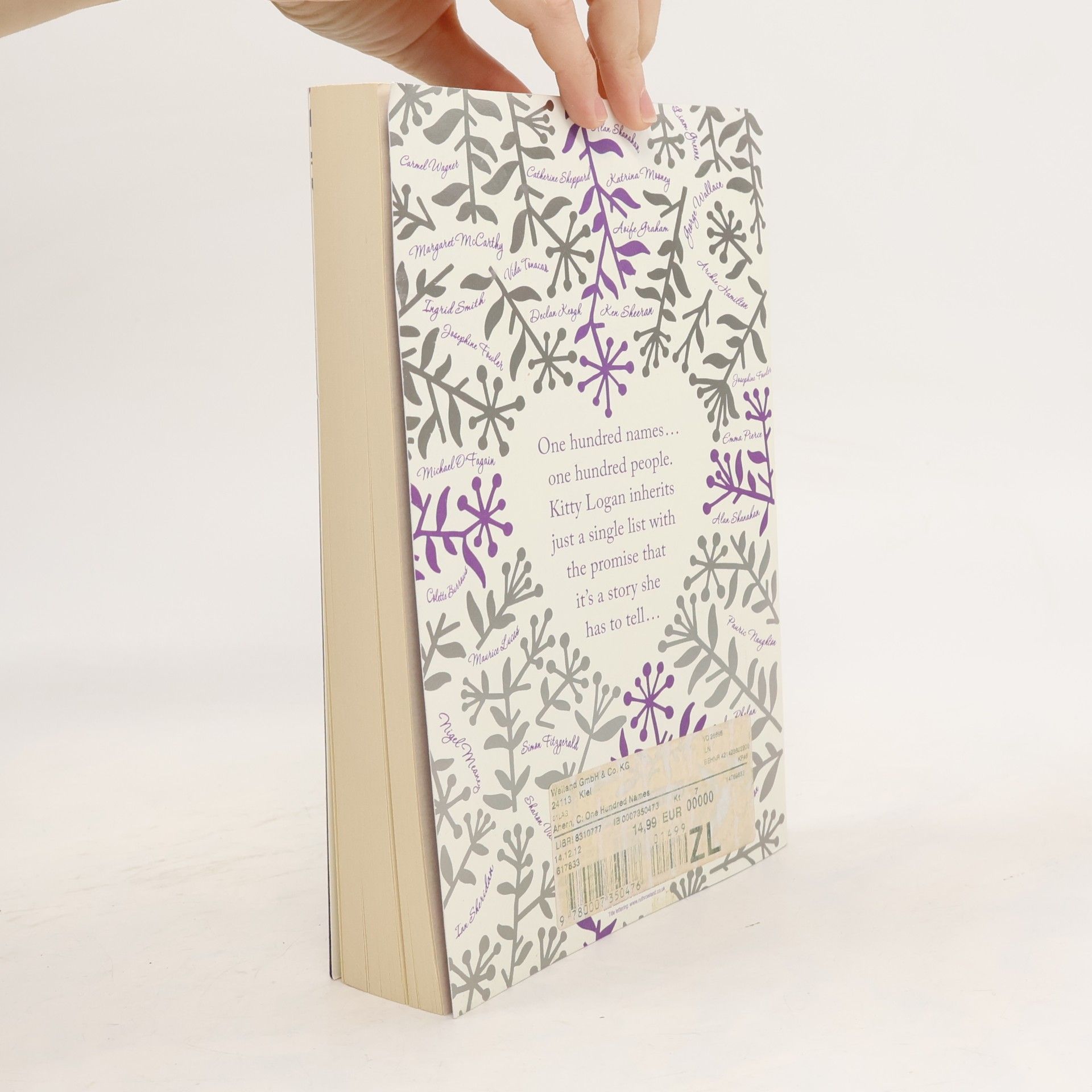 Cecelia Ahern One hundred names