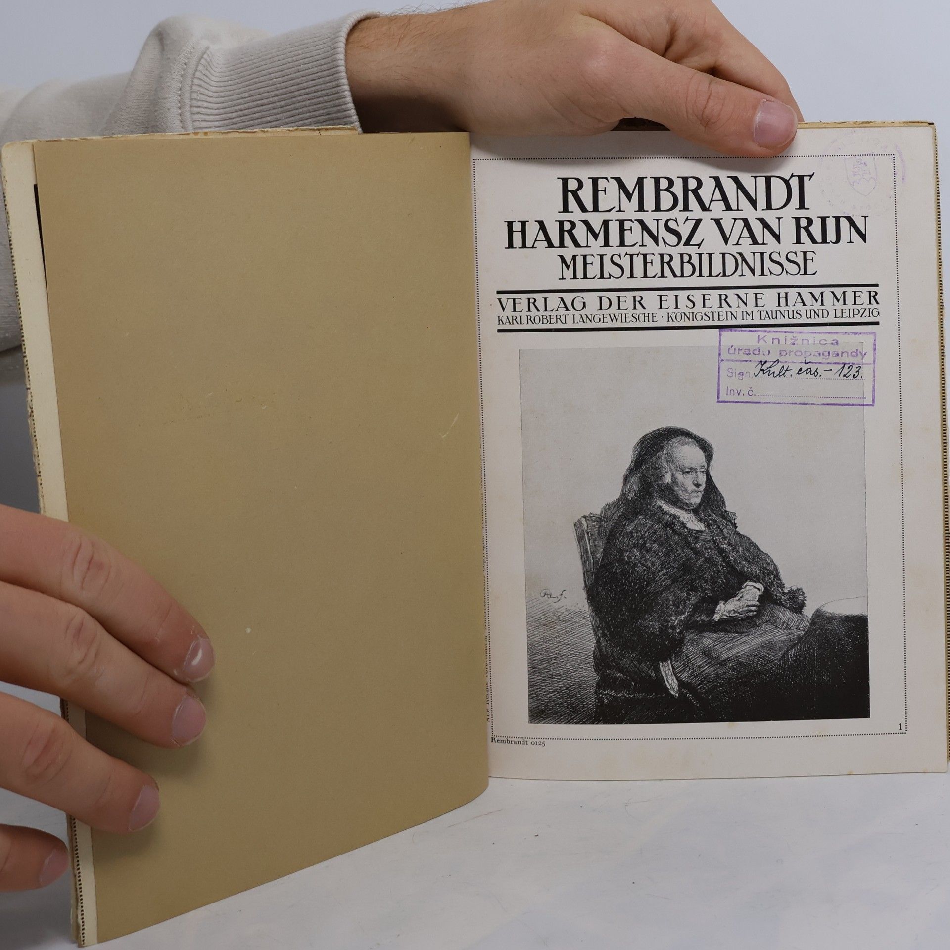 Various authors Rembrandt Harmensz van Rijn. Meisterbildnisse