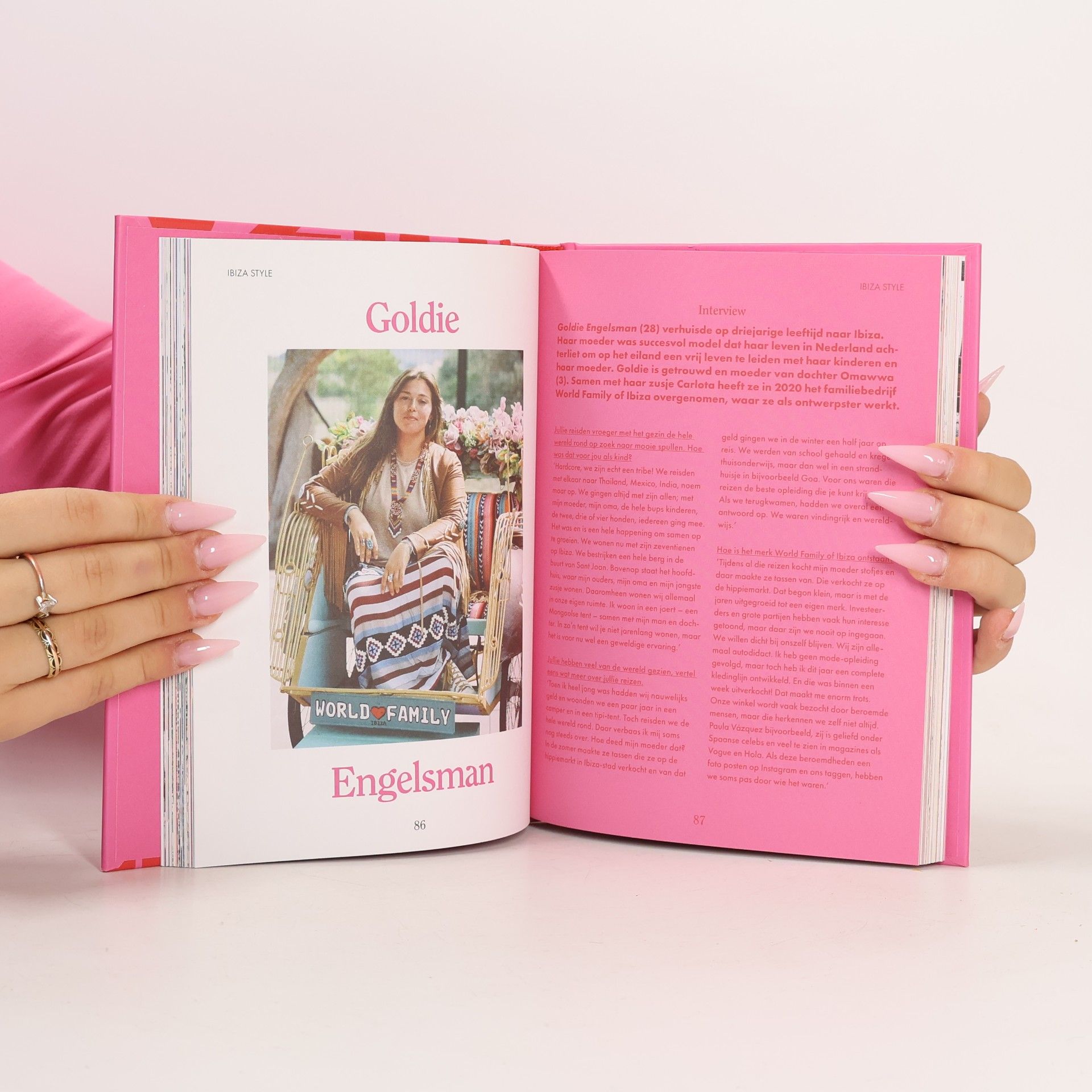 Lizzy van der Ligt Ibiza stories