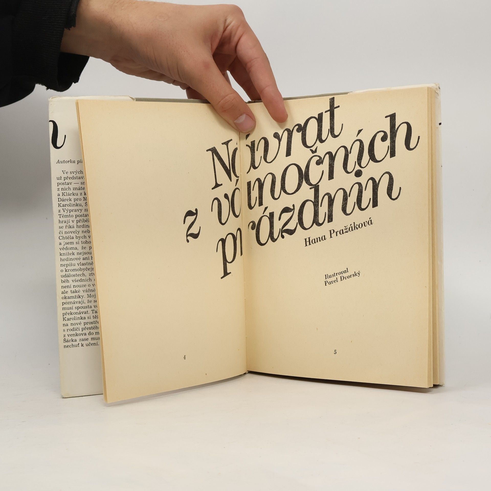 Hana Pražáková Návrat z vánočních prázdnin
