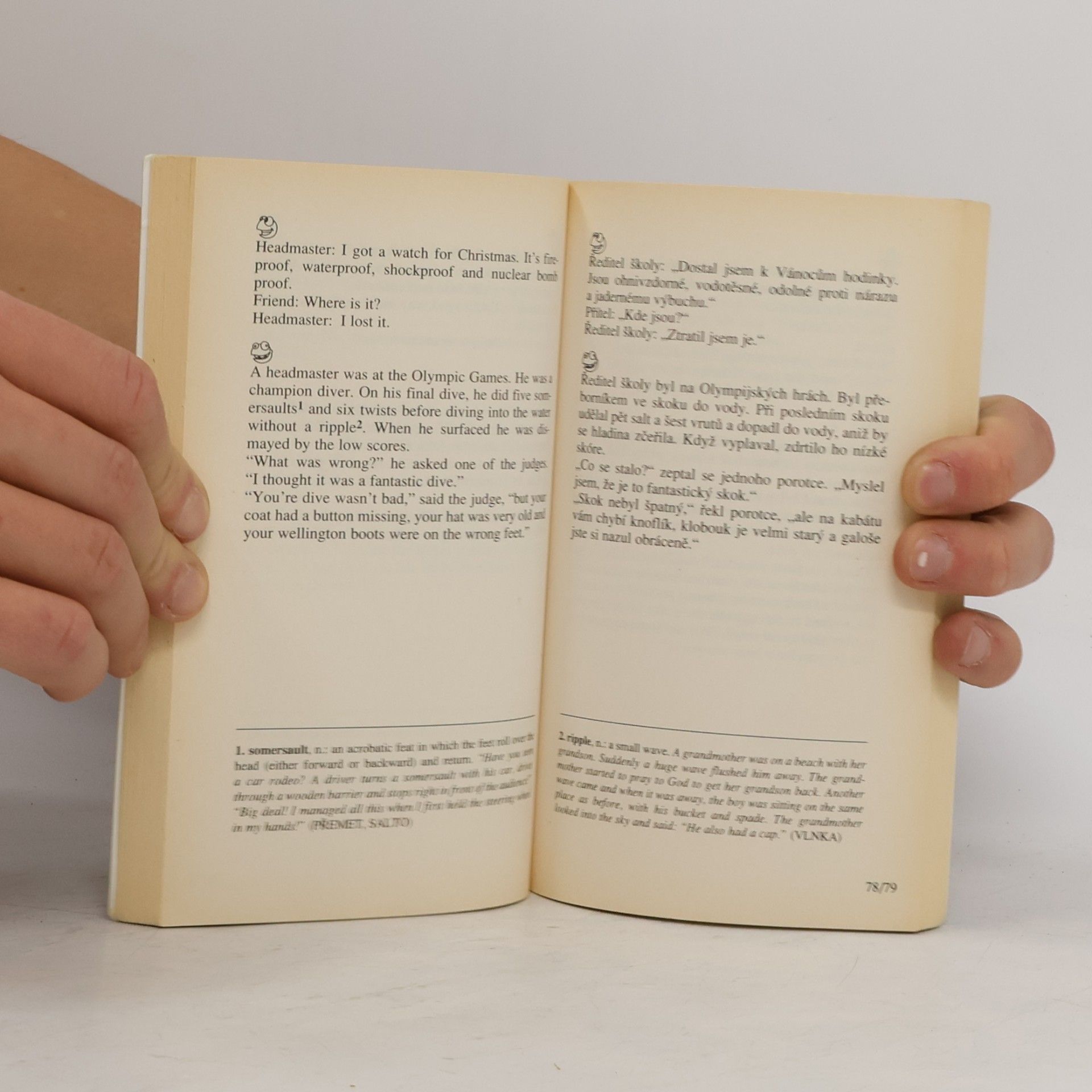 Jeremy Taylor Czech-English Joke Book. Česko-anglická kniha vtipů