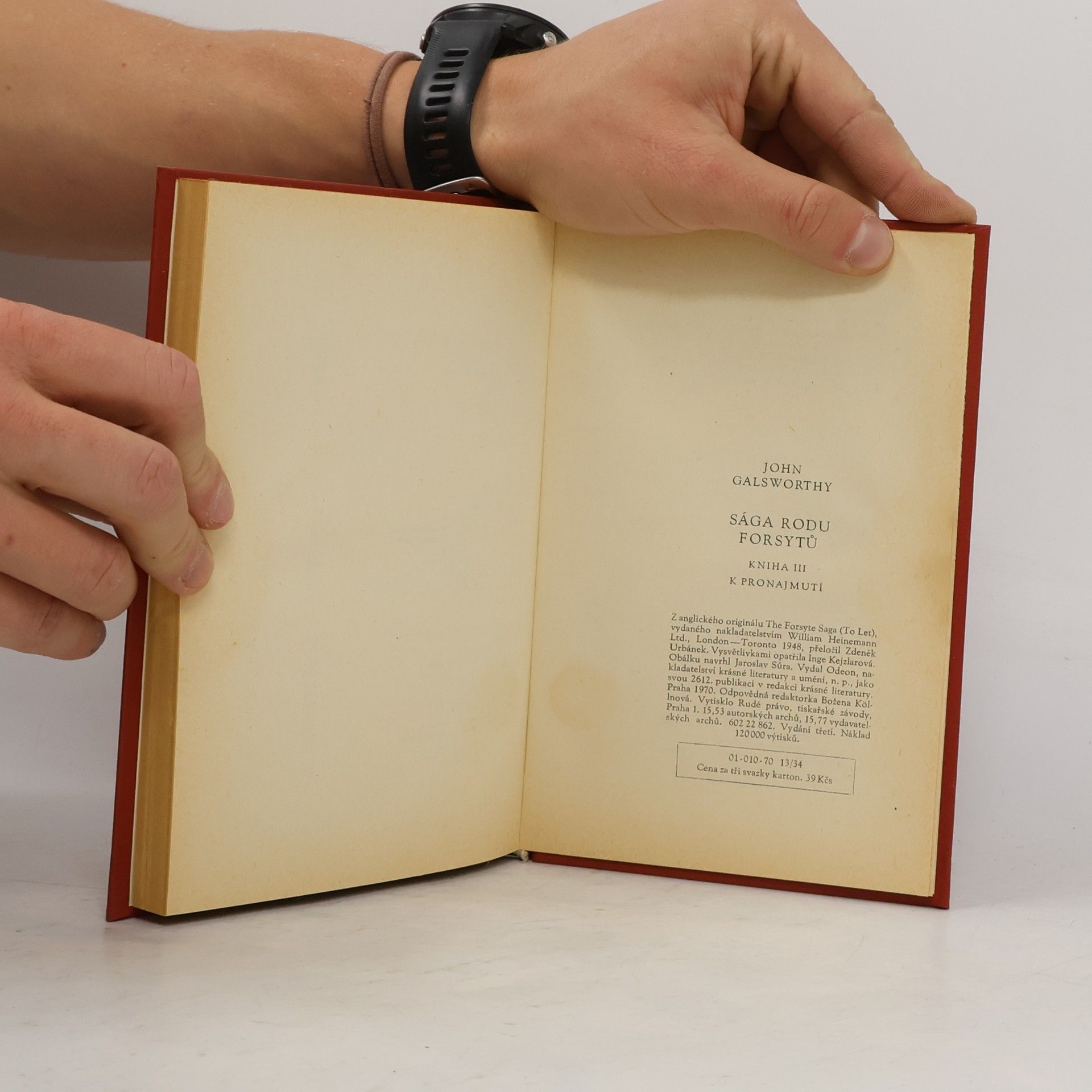 John Galsworthy  Sága rodu Forsytů III. K pronajmutí