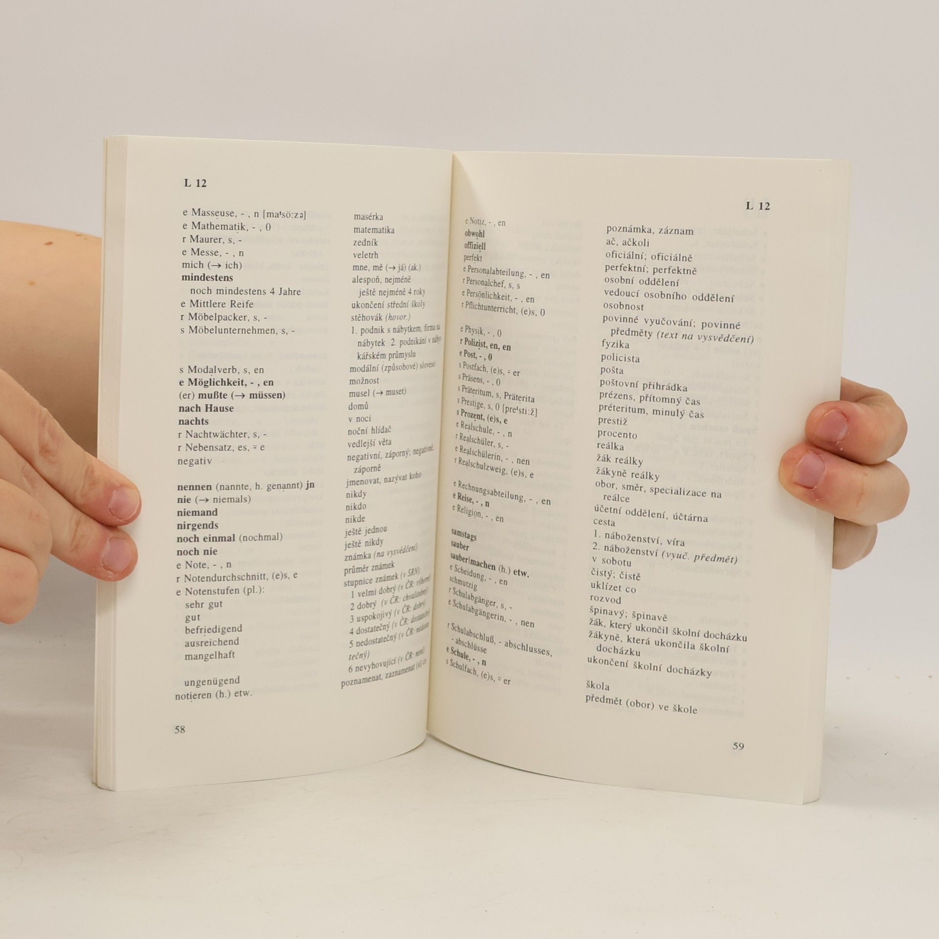 Eliška Jágrová Themen 1 : Lehrwerk für Deutsch als Fremdsprache. Glossar Deutsch-Tschechisch