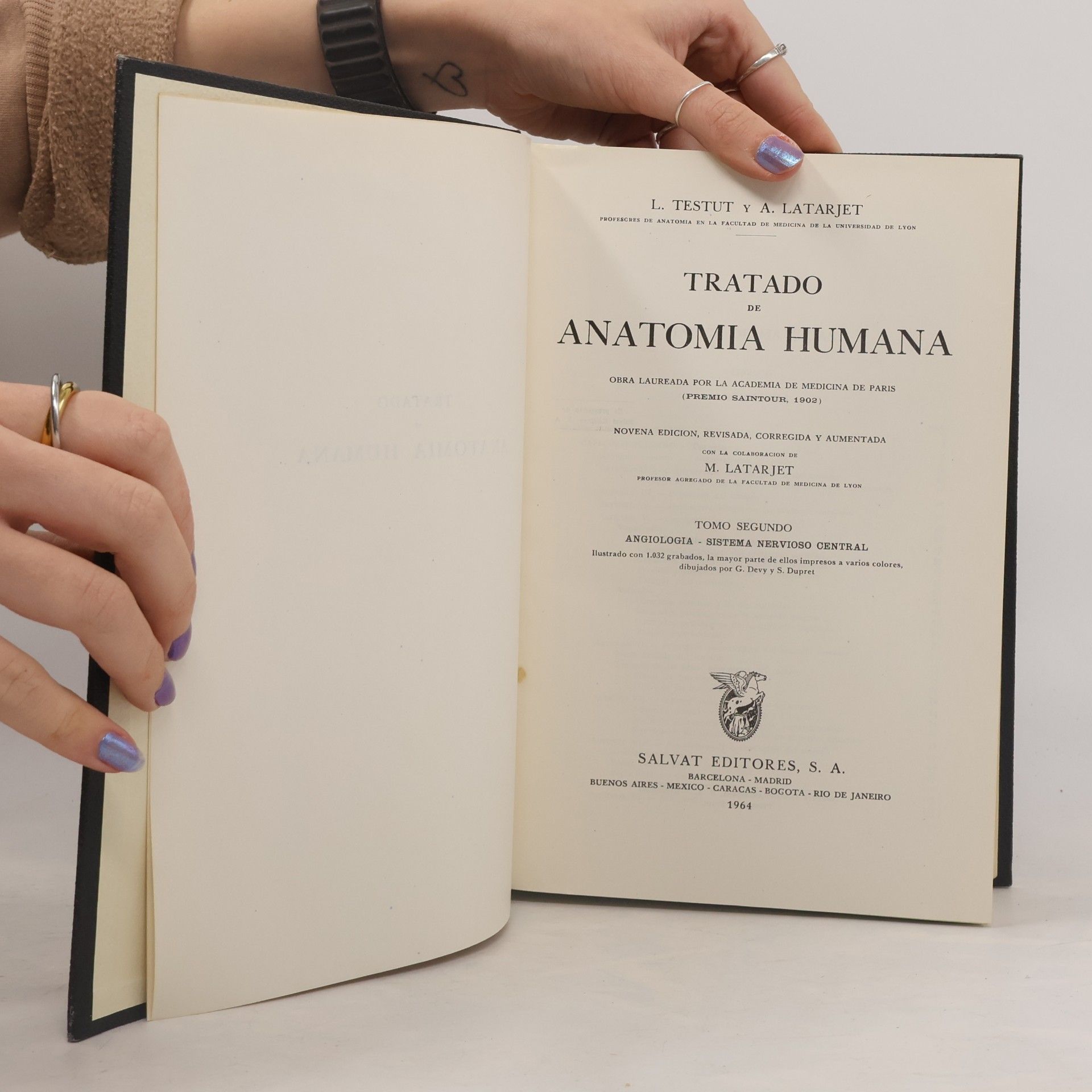 Leo Testut Tratado de Anatomía Humana