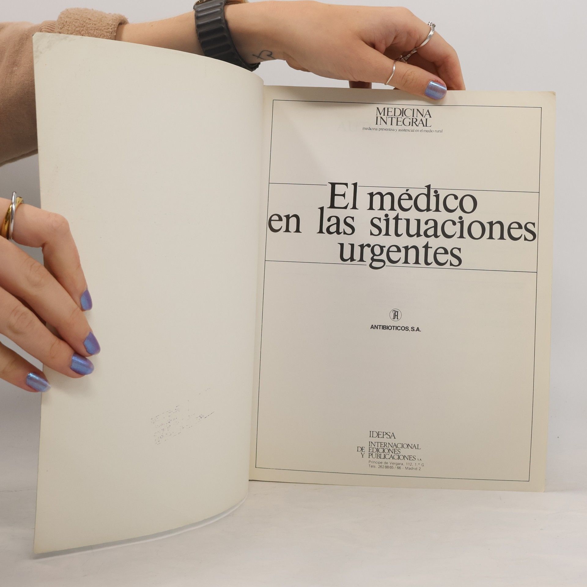 Auteurscollectief El médico en las situaciones urgentes