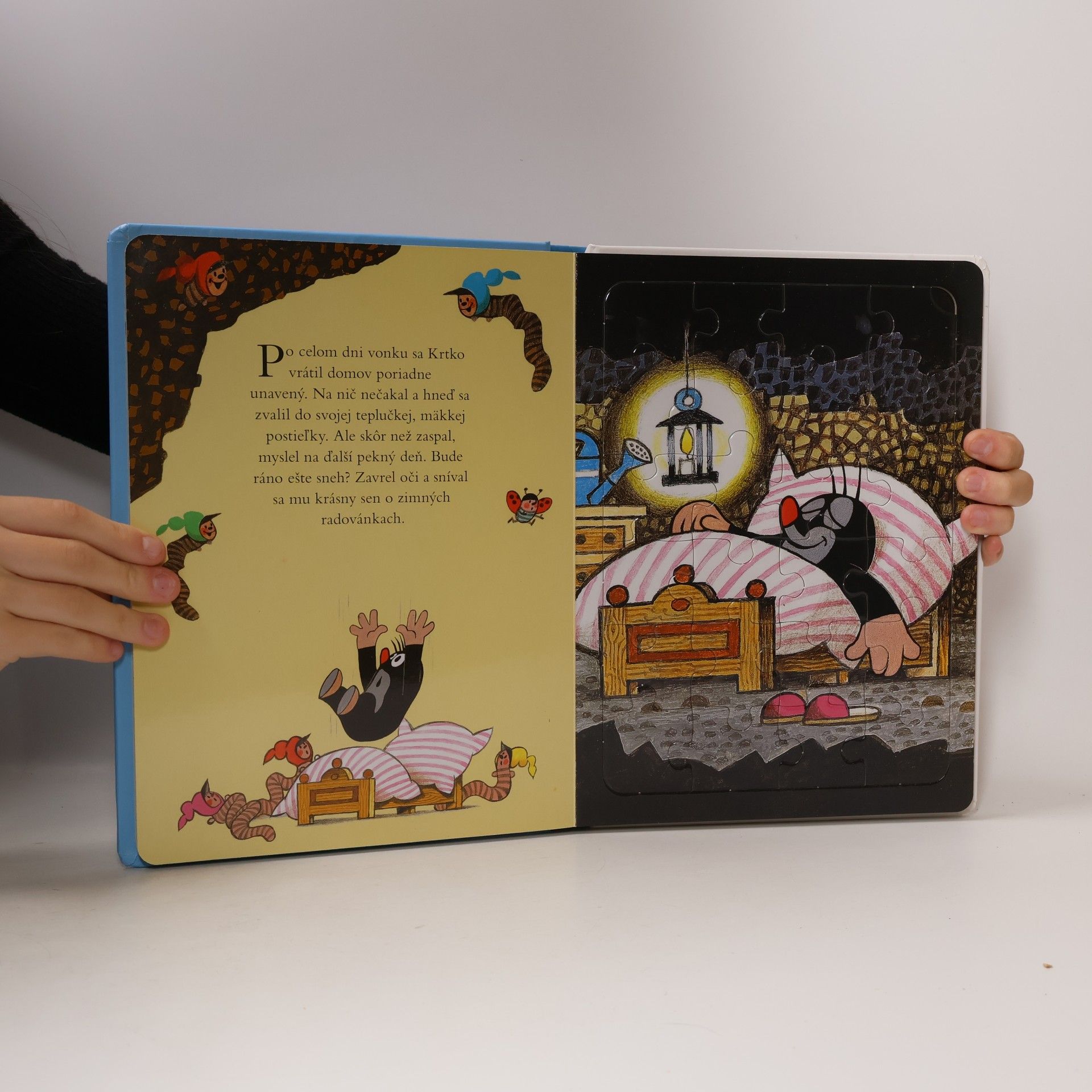 Zdeněk Miler Krtko v zime. 5x puzzle