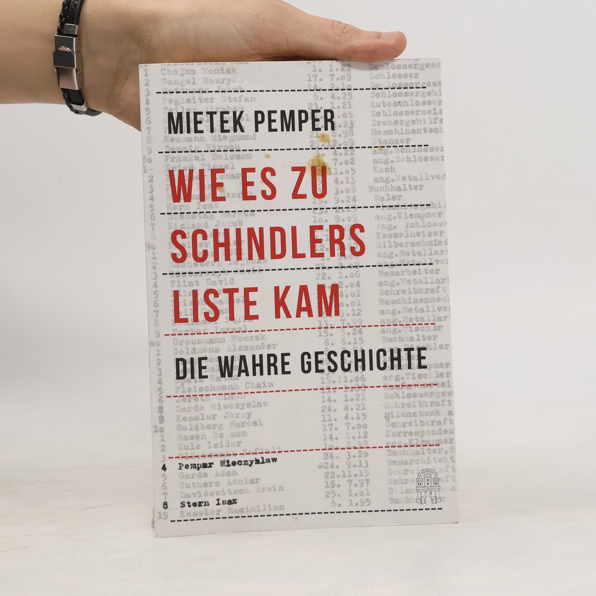 Mieczysław Pemper Wie es zu Schindlers Liste kam - Die wahre Geschichte
