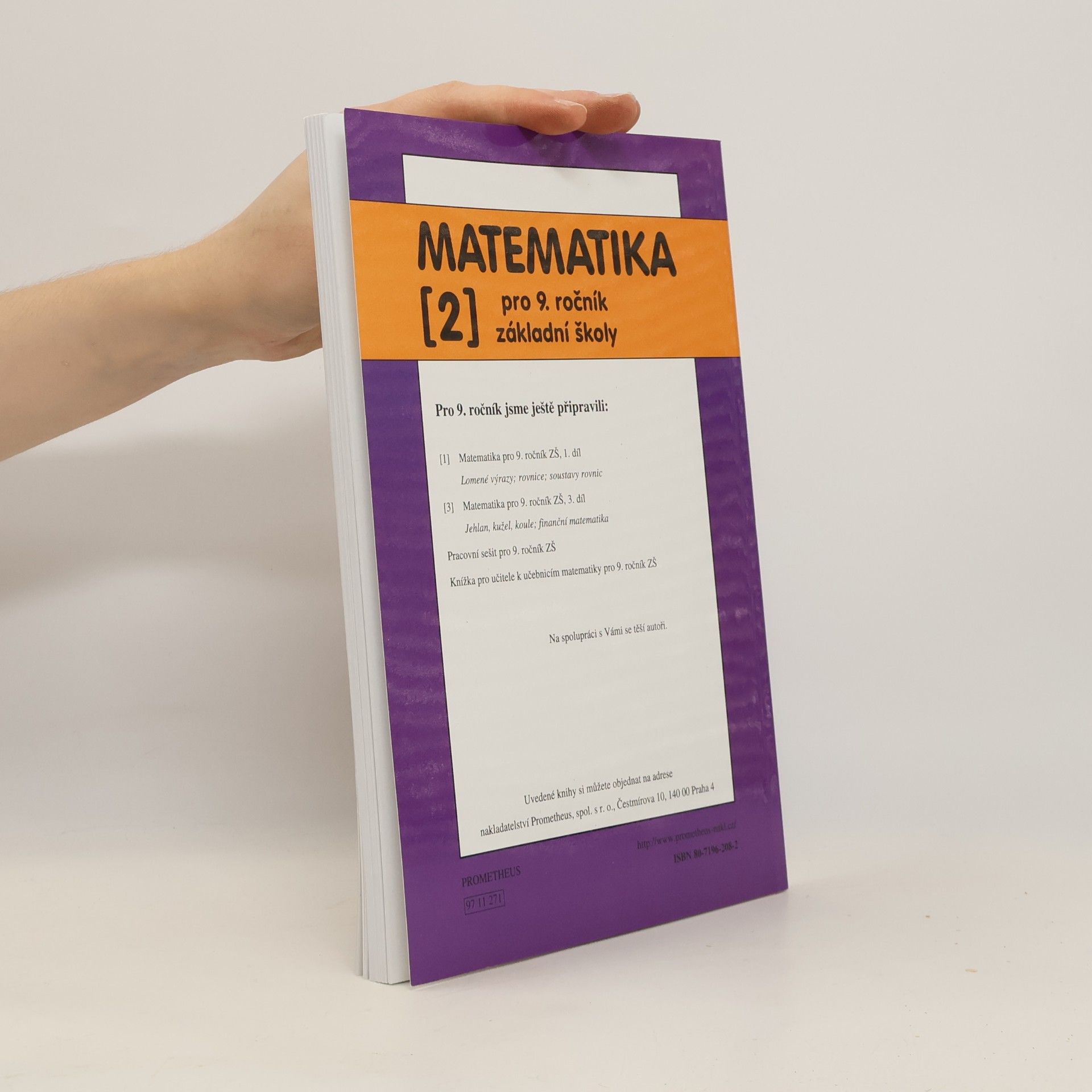 Oldřich Odvárko Matematika pro 9. ročník základní školy. 2. Díl., Funkce. Podobnost. Goniometrické funkce