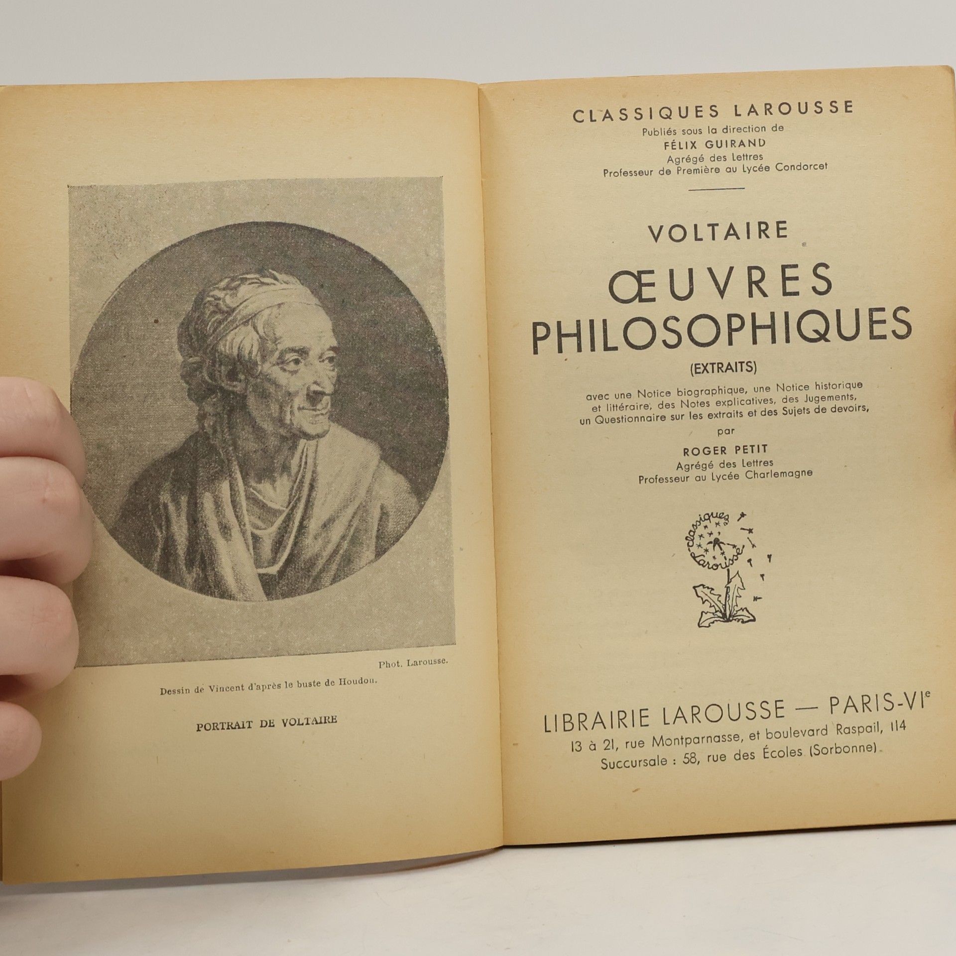 Voltaire Œuvres philosophiques