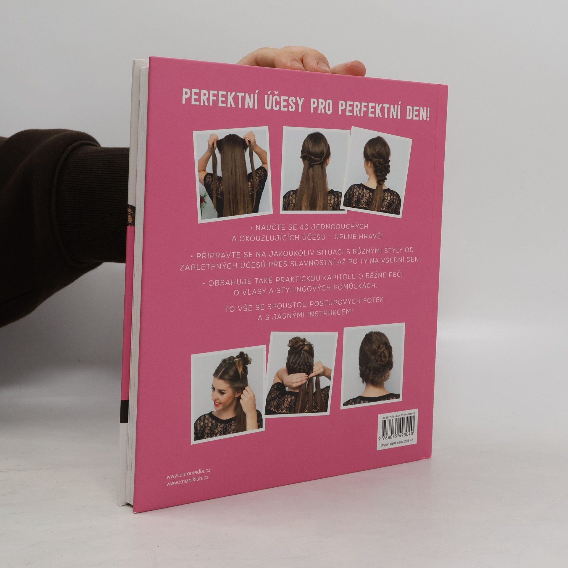 Anna Philippsen Perfektní účesy pro perfektní den: Snadné copy, lokny, drdoly, které zvládne každý