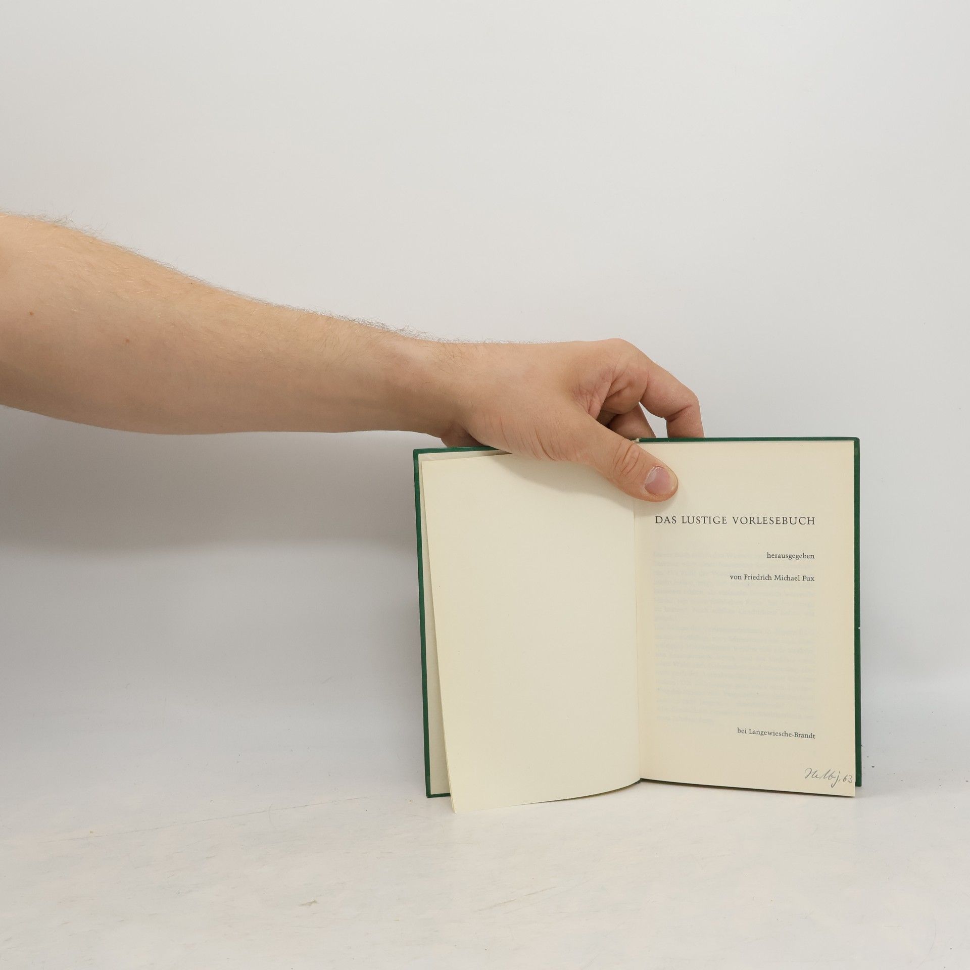 Frierich Michael Fux Das Lustige Vorlesebuch