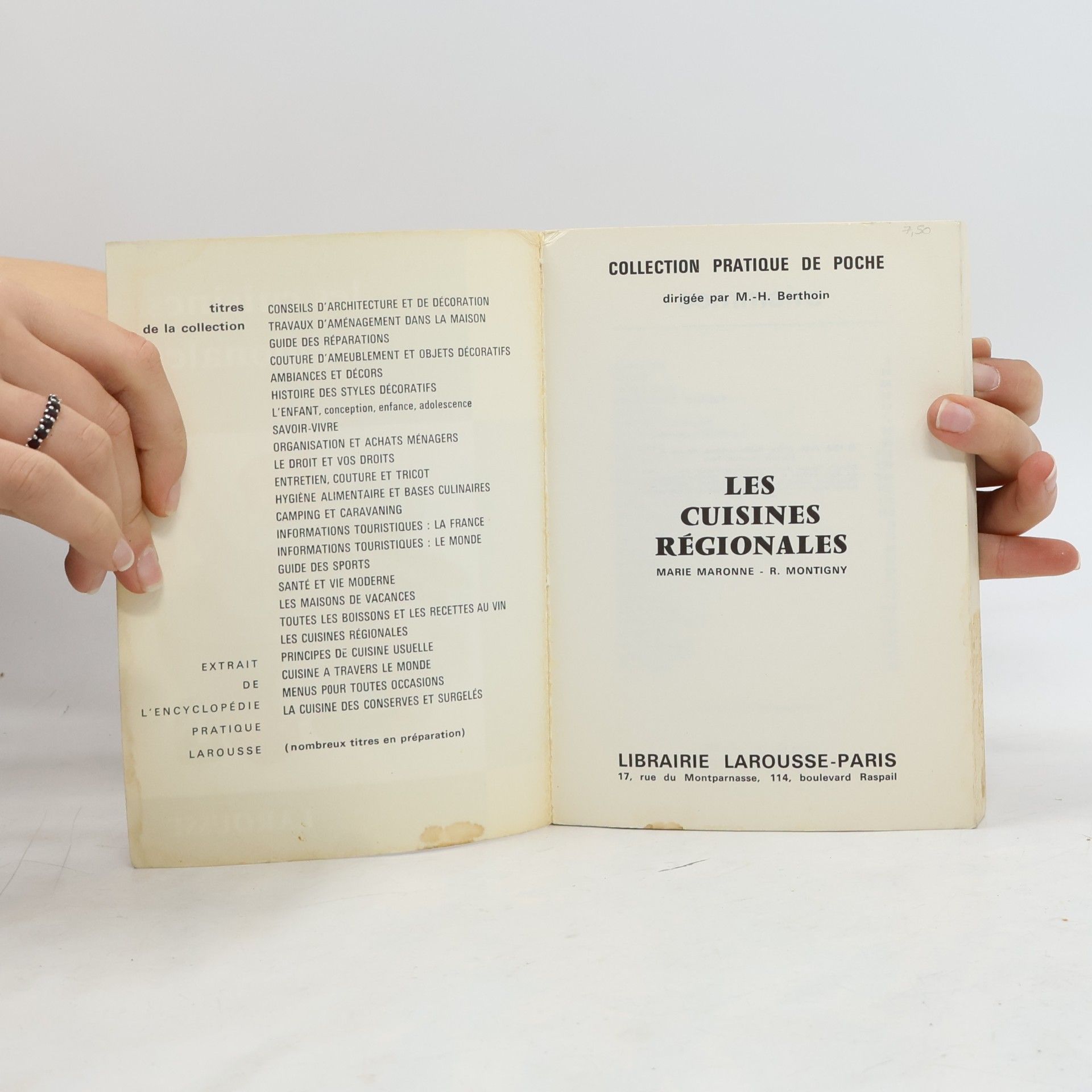 R. Montigny Les cuisines regionales