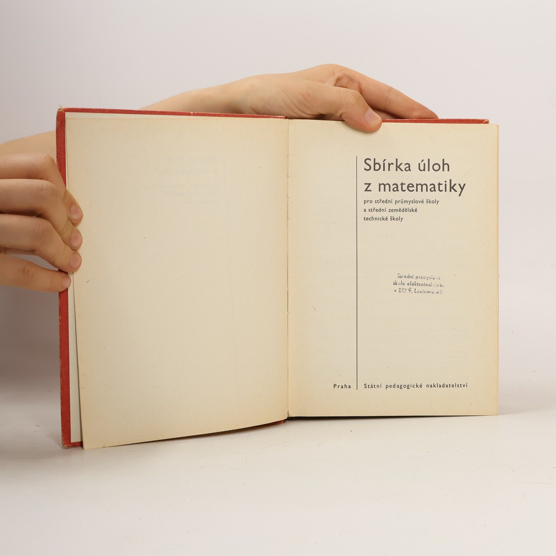 Eduard Kriegelstein Sbírka úloh z matematiky