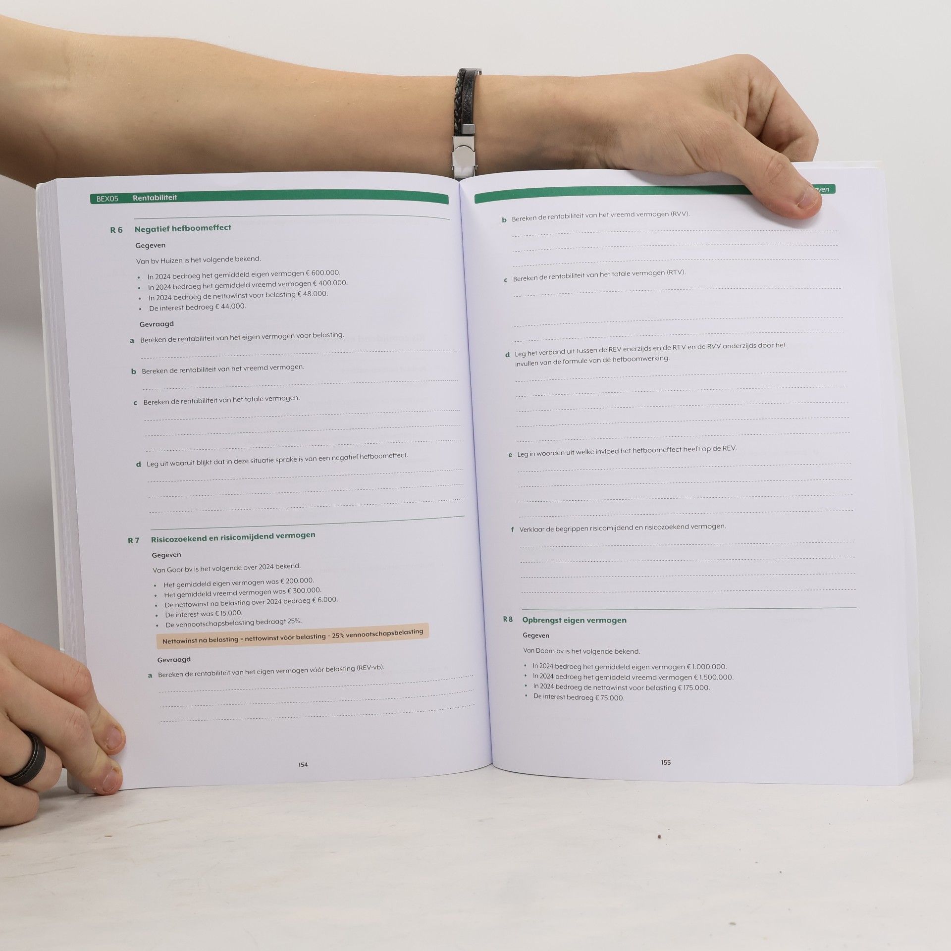 Edward van Balen Bedrijfseconomie expert - Werkboek