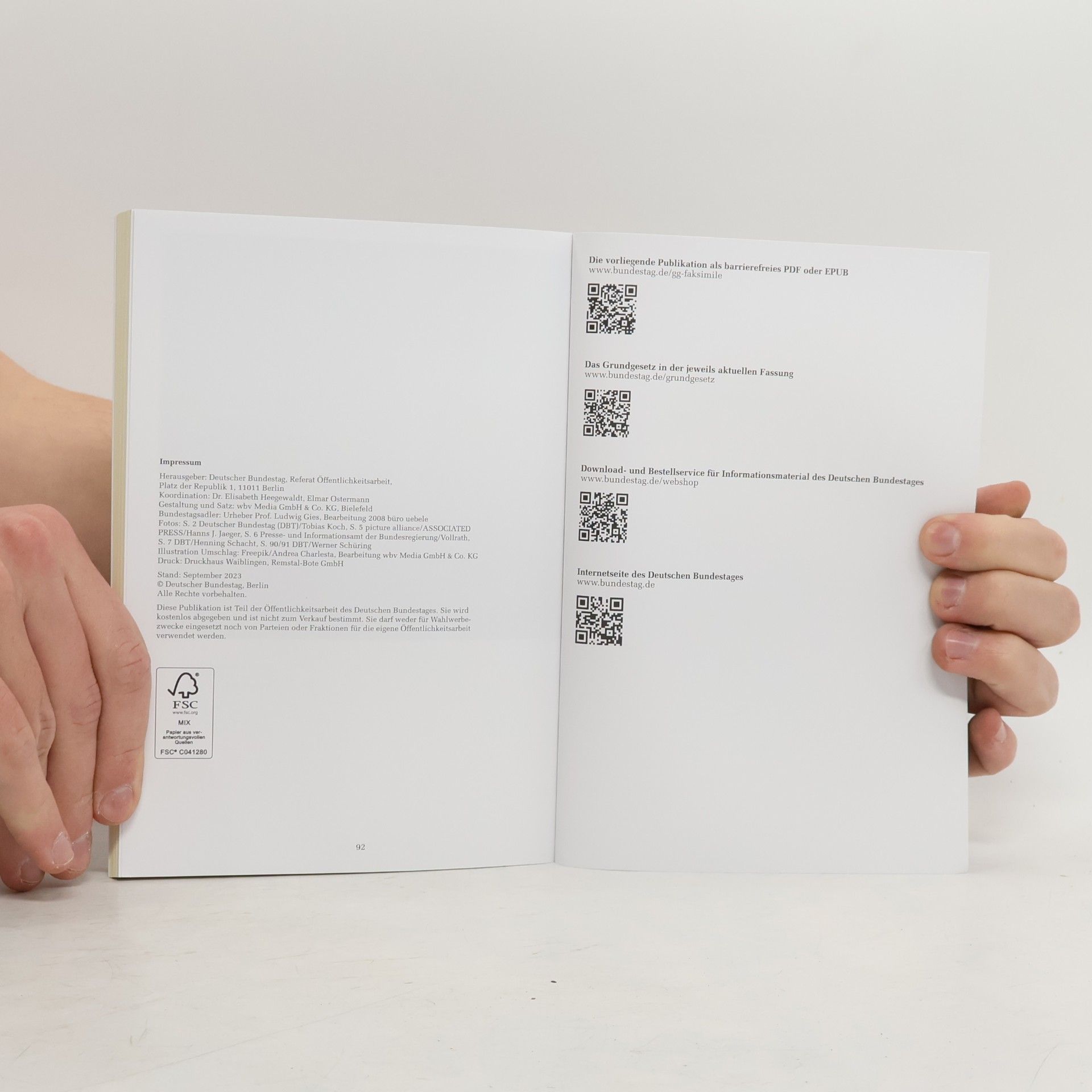 Collectif d'auteurs 75 Jahre Grundgesetz für die Bundesrepublik Deutschland