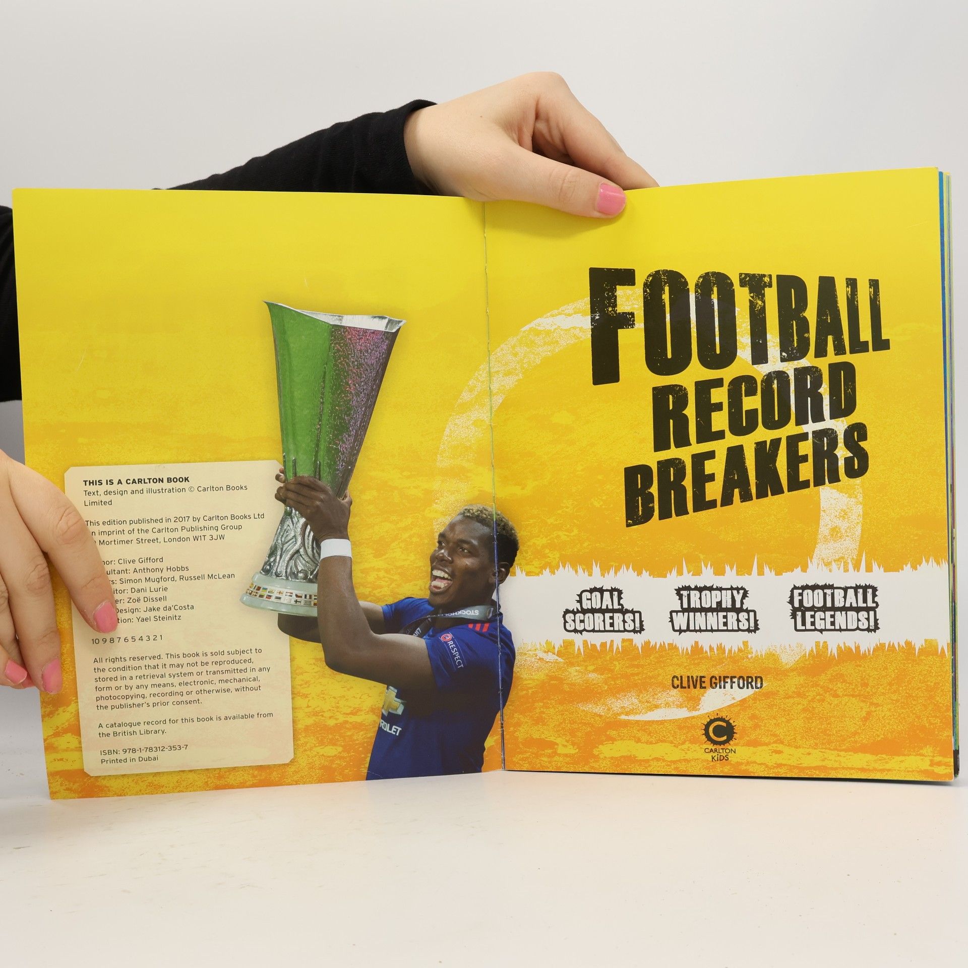 Clive Gifford Football Record Breakers