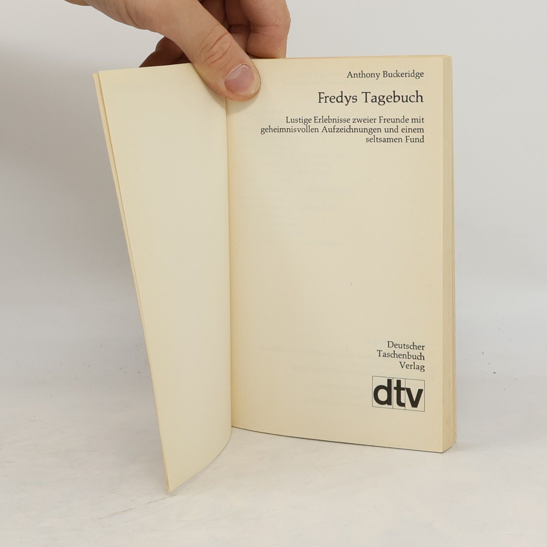 Anthony Buckeridge Fredys Tagebuch