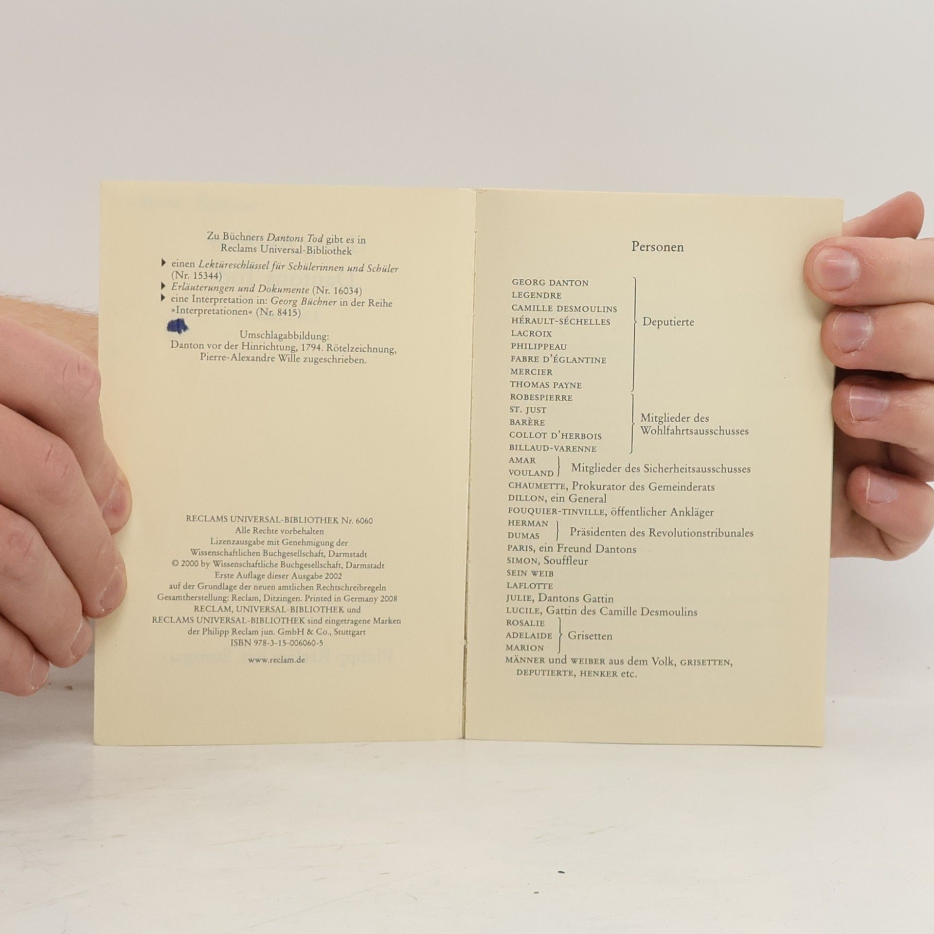 Georg Büchner Dantons Tod