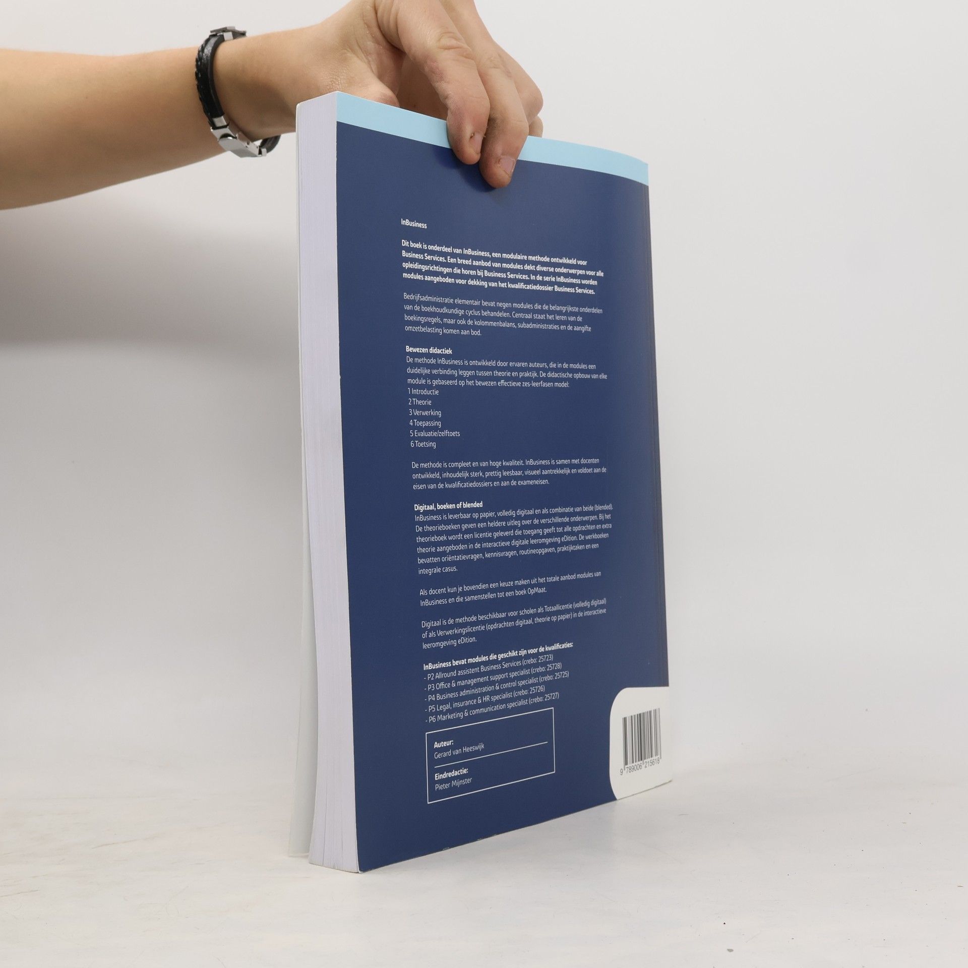 InBusiness services bedrijfsadministratie elementair werkboek