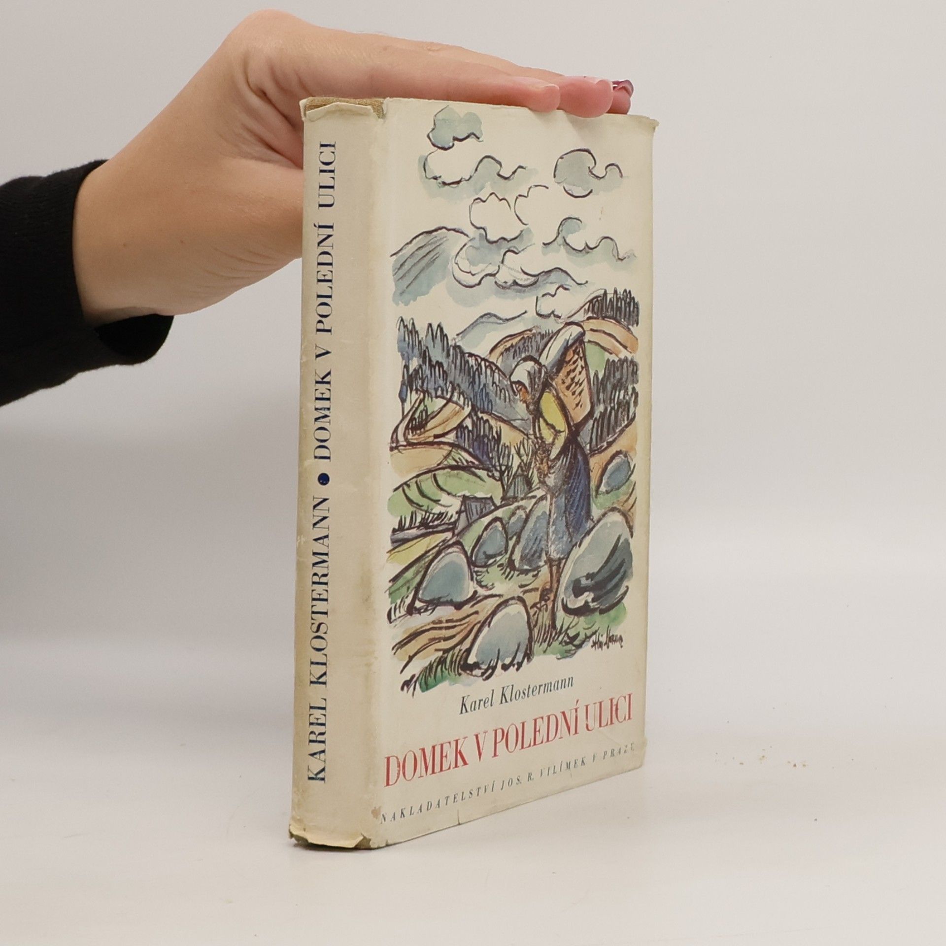 Karel Klostermann Domek v polední ulici
