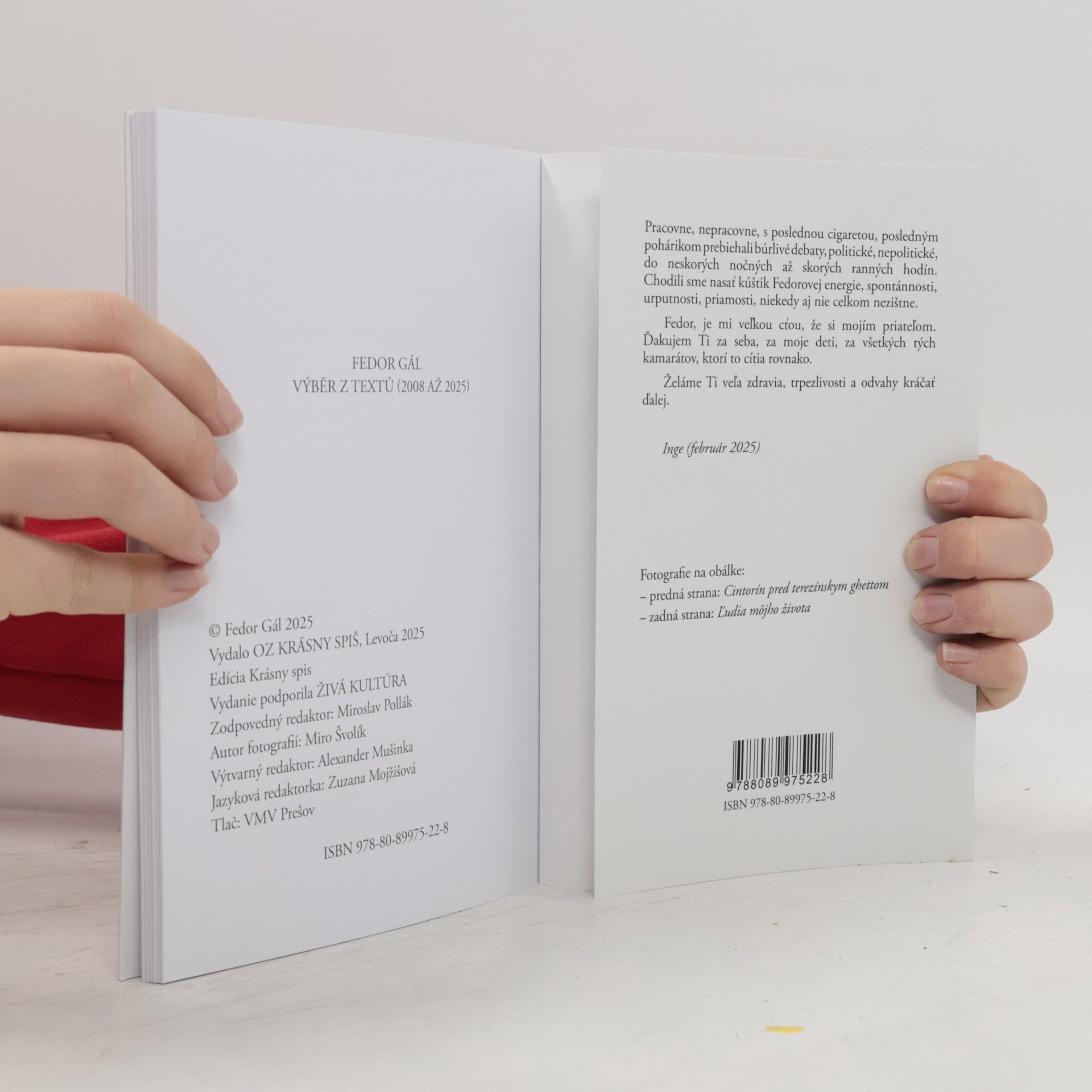 Fedor Gál Výběr z textů (2008 až 2025)