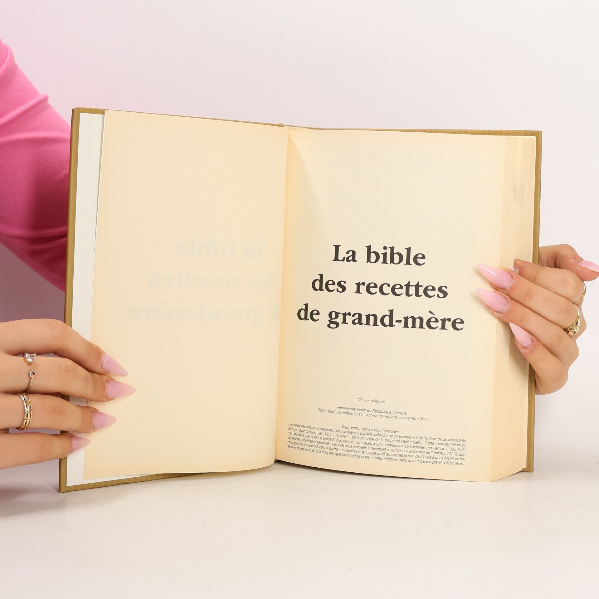 Various authors La bible des recettes de grand-mère