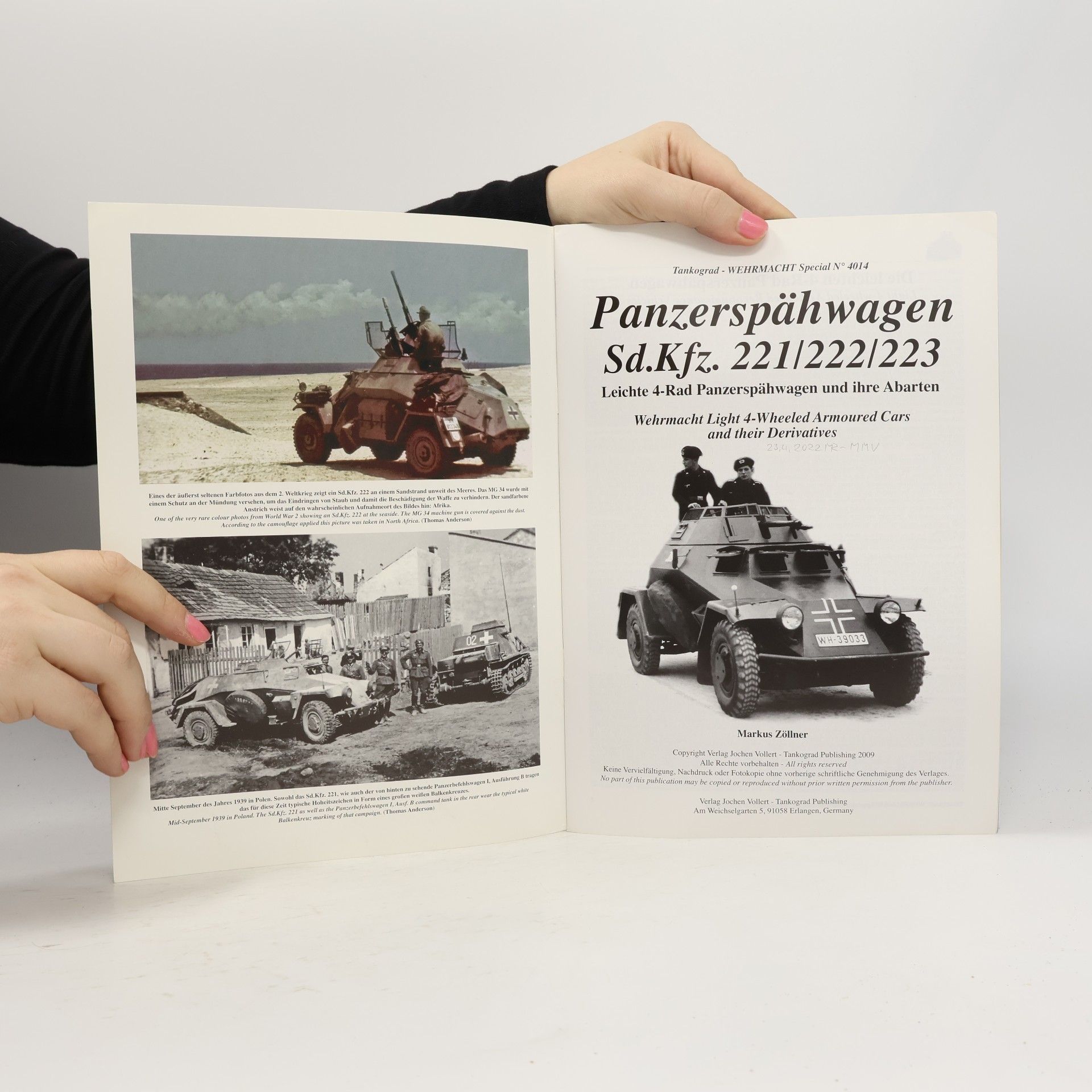 Markus Zöllner Panzerspähwagen Sd.Kfz. 221/222/223