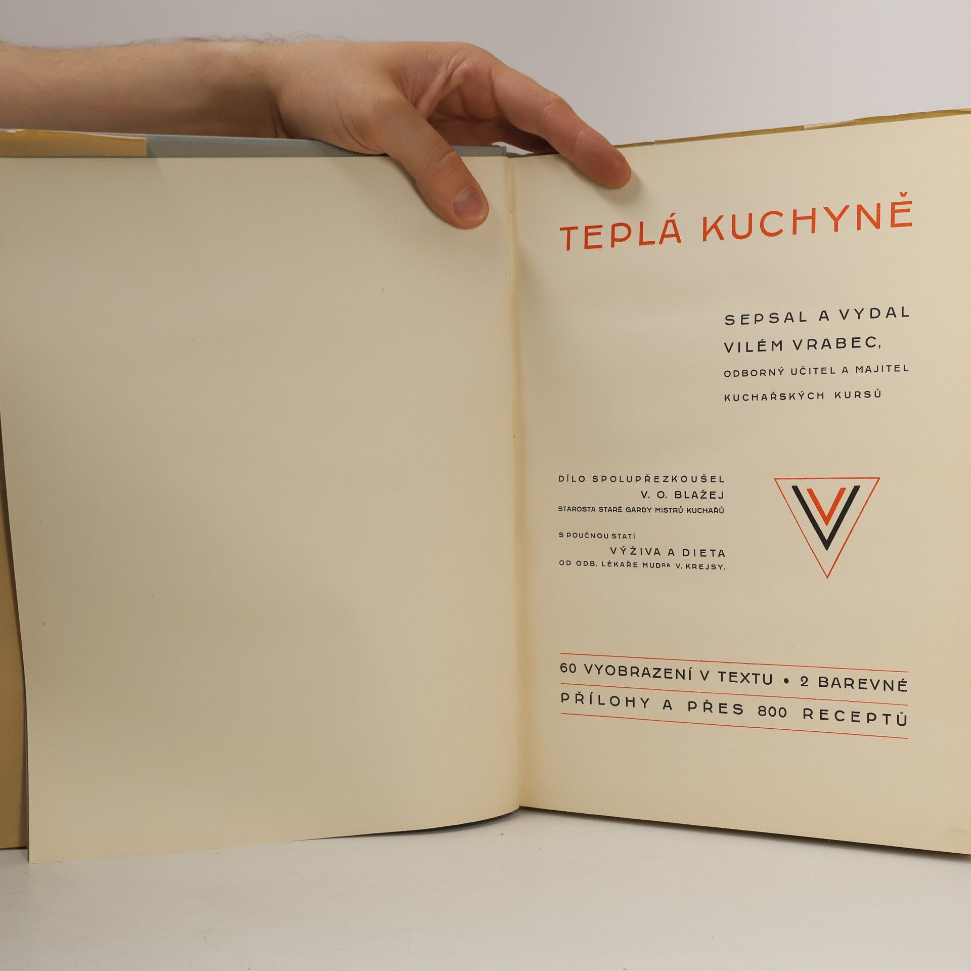 Vilém Vrabec Teplá kuchyně