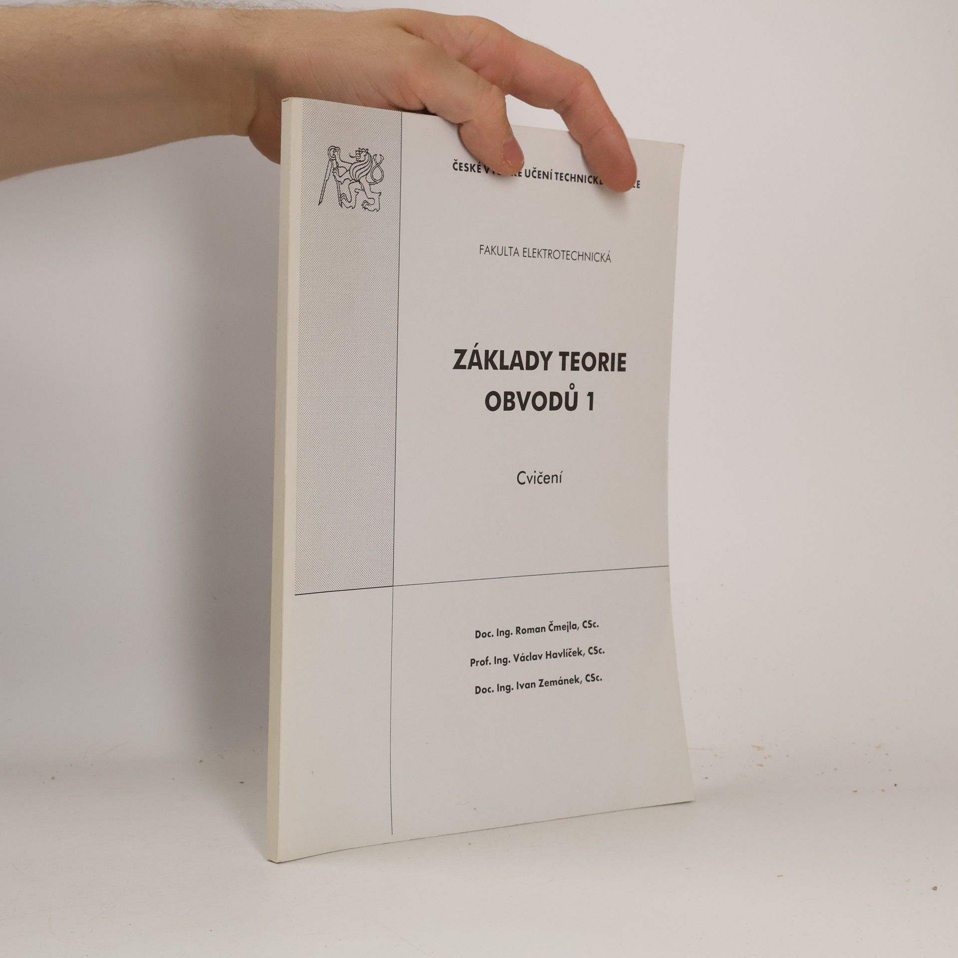 Základy teorie obvodů 1 : cvičení
