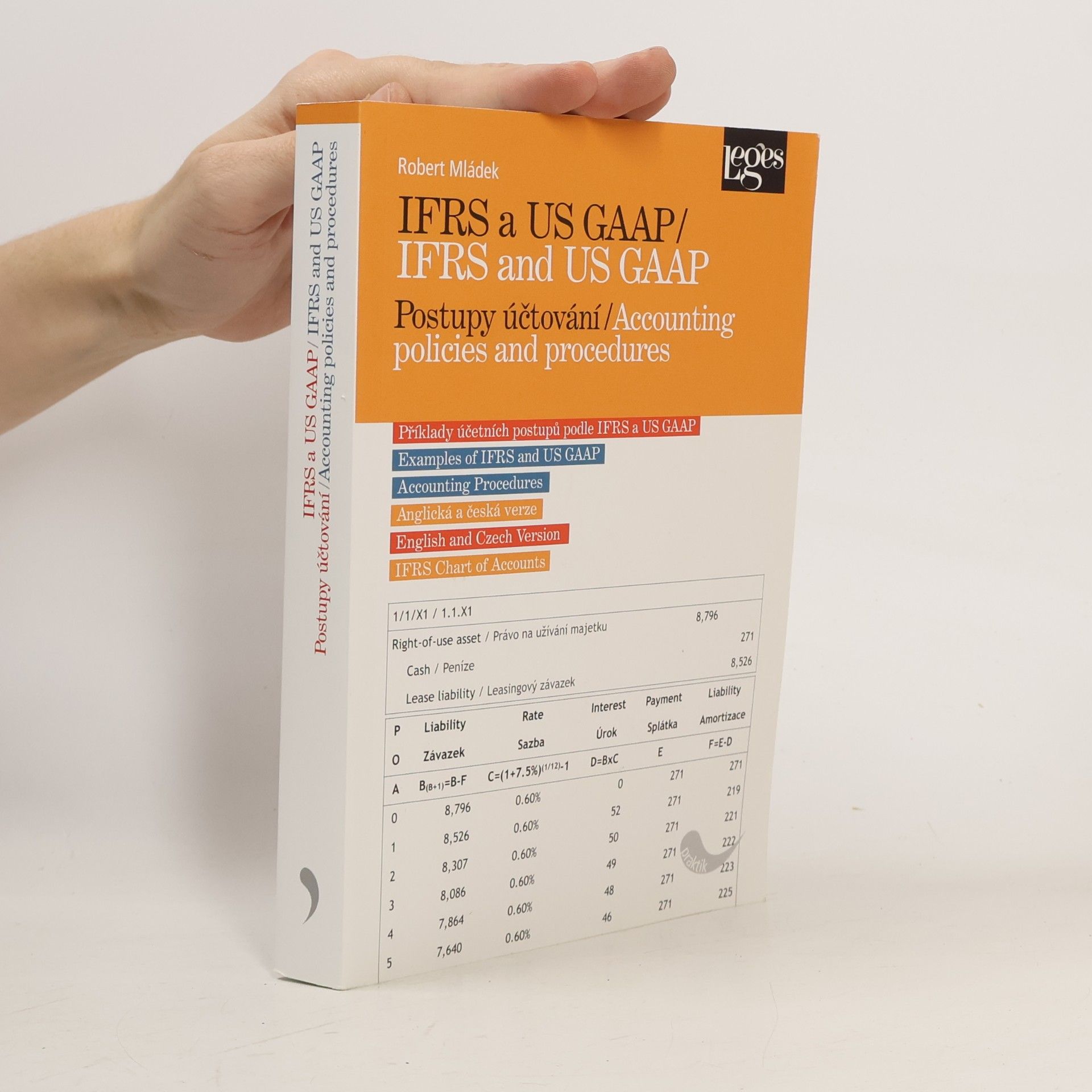 IFRS and US GAAP: Accounting policies and procedures = IFRS a US GAAP: Postupy účtování