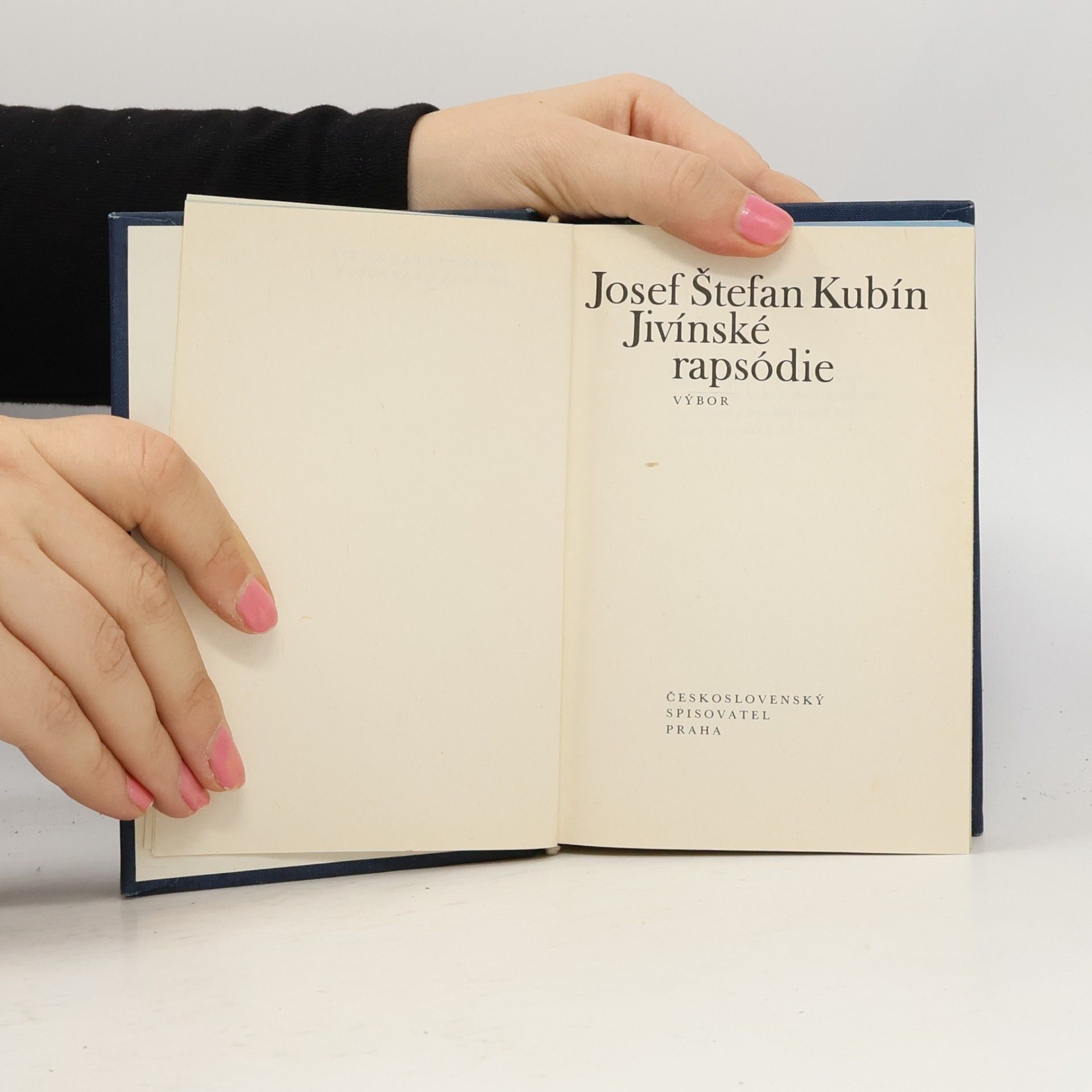 Josef Štefan Kubín Jičínské rapsodie