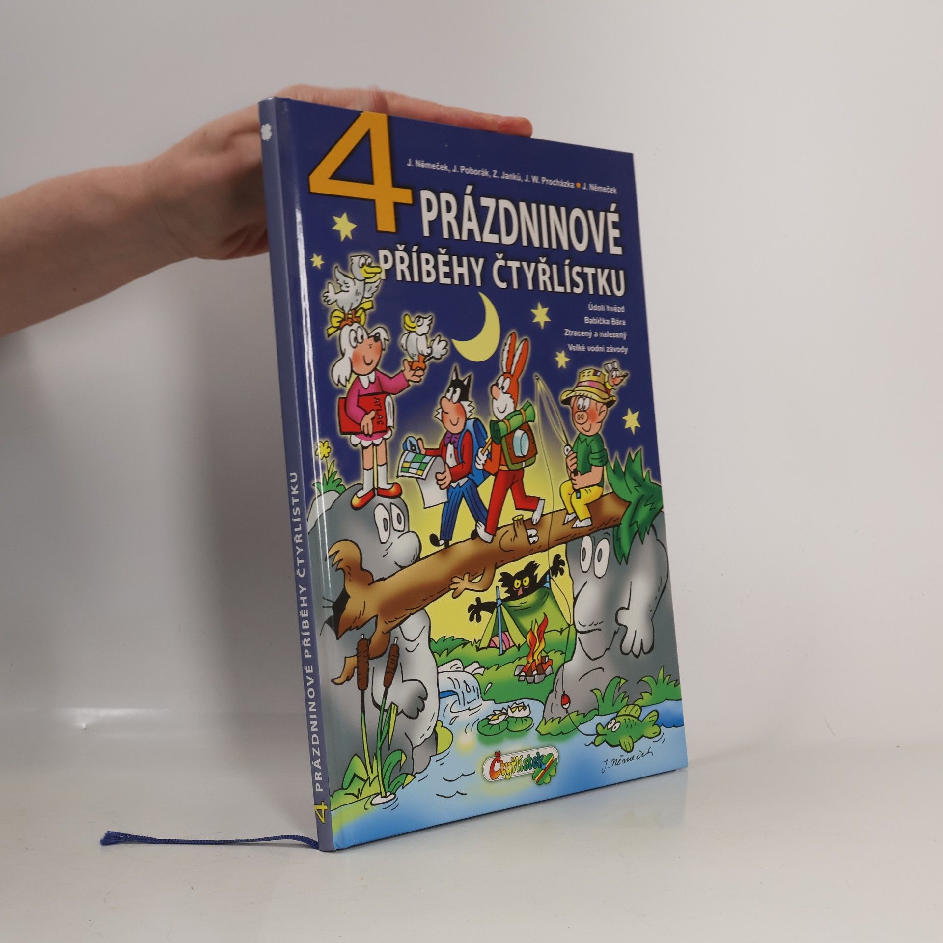 4 prázdninové příběhy Čtyřlístku