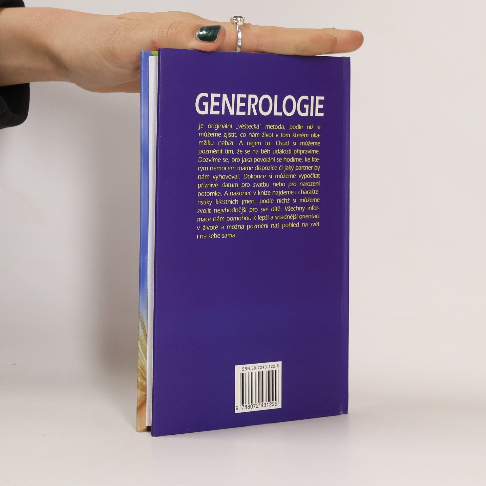 Slavíková Věra Generologie. Jak ovlivnit vlastní osud