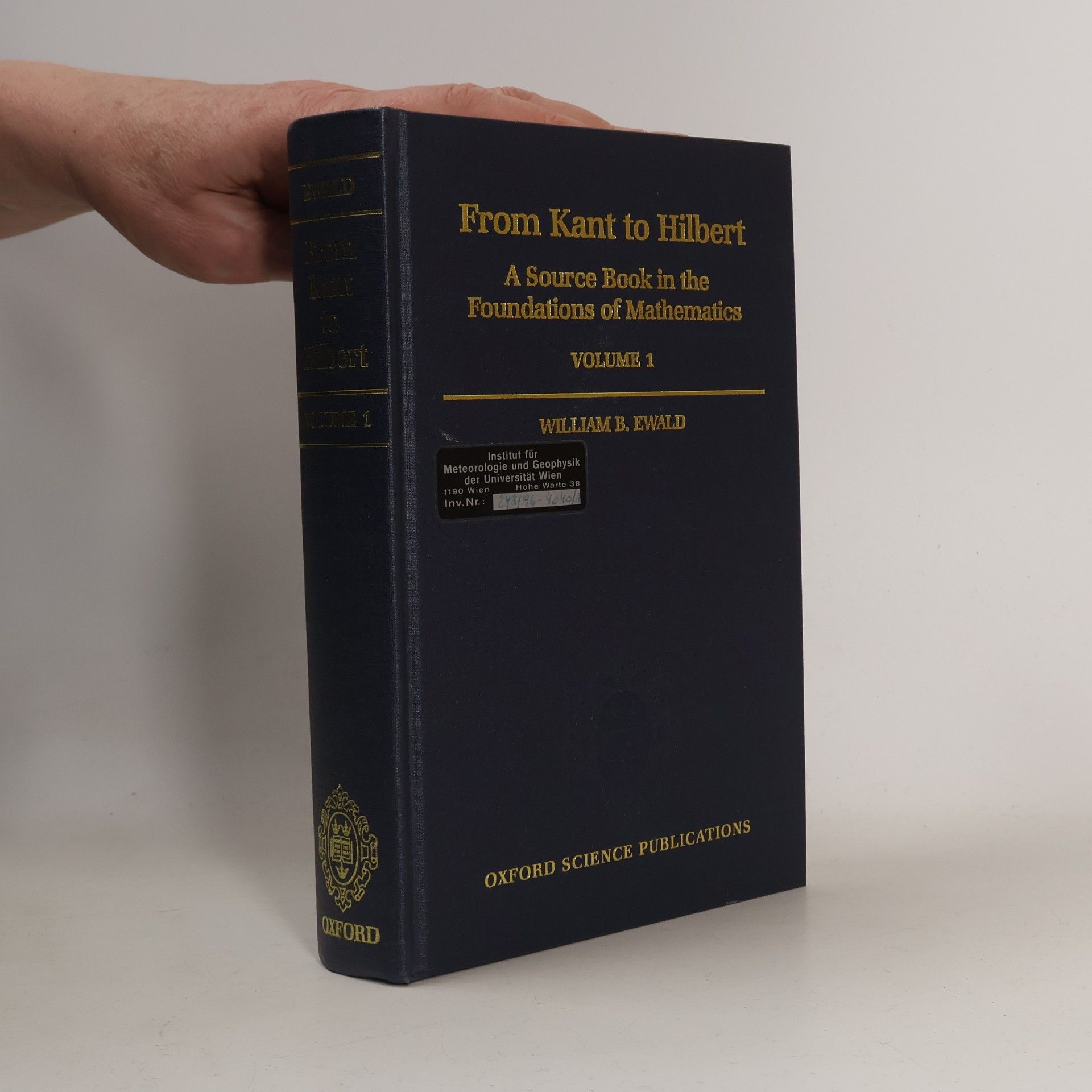 From Kant to Hilbert