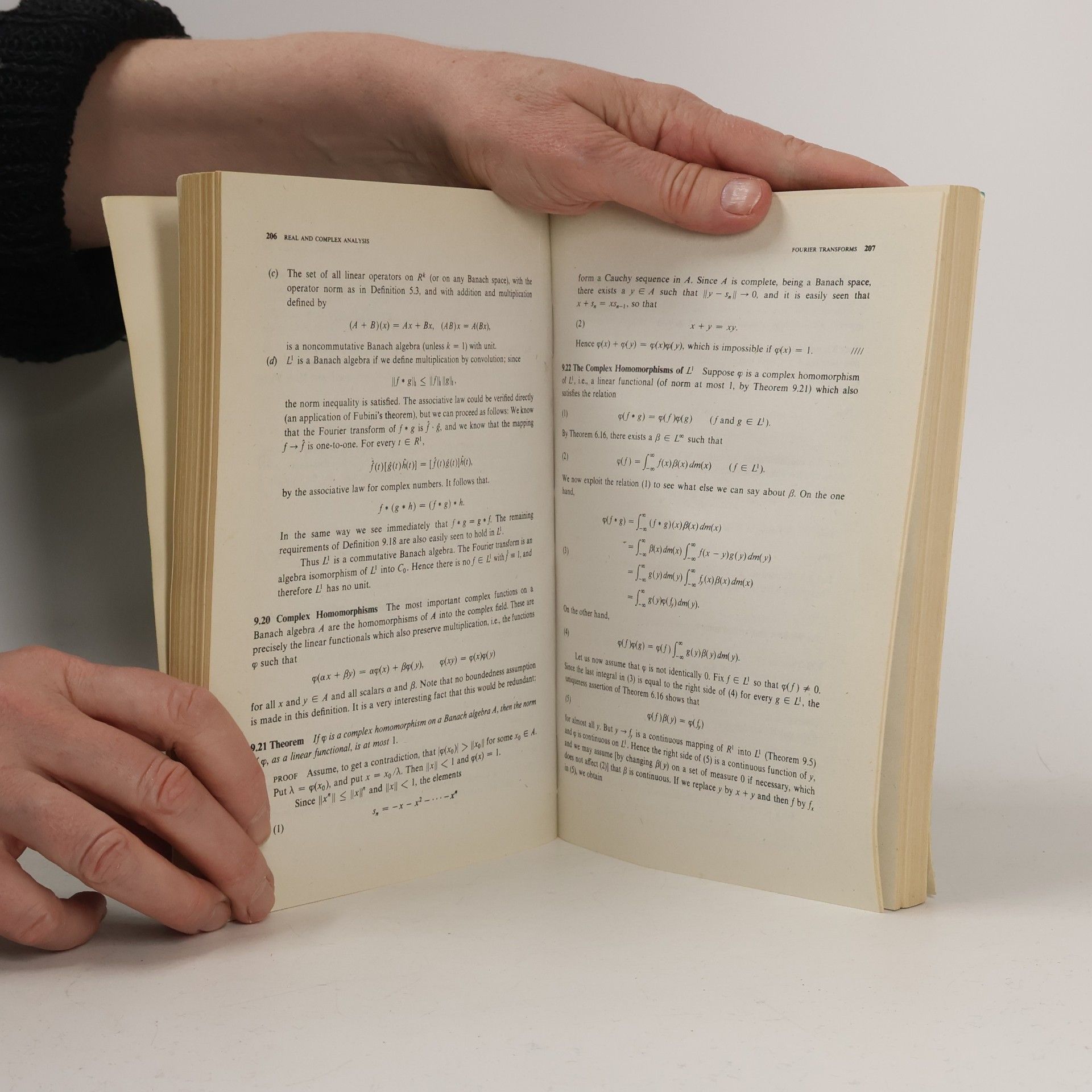 Walter Rudin Real & Complex Analysis