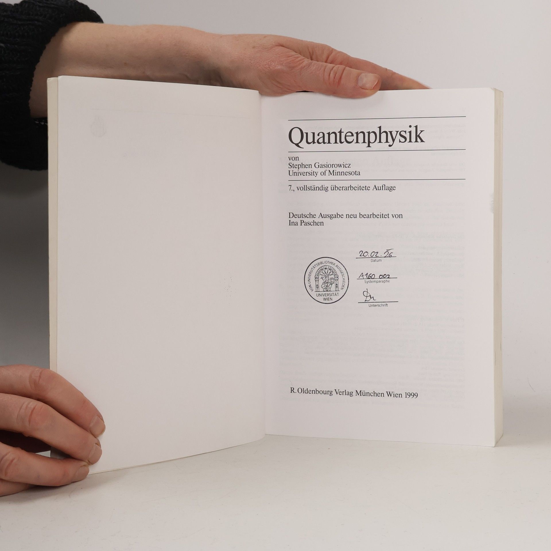 Stephen Gasiorowicz Quantenphysik