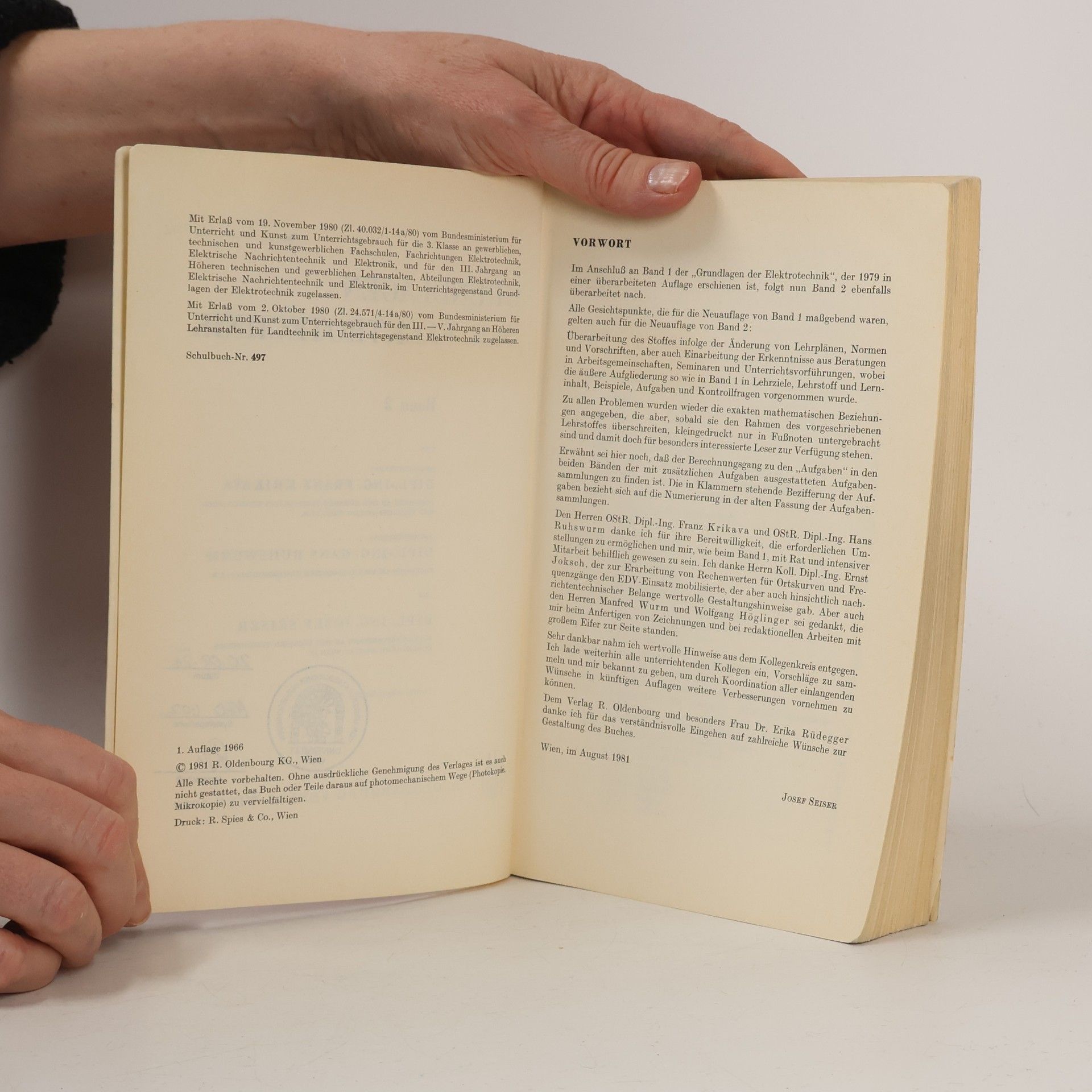 Autores varios Grundlagen der Elektrotechnik. Band 2