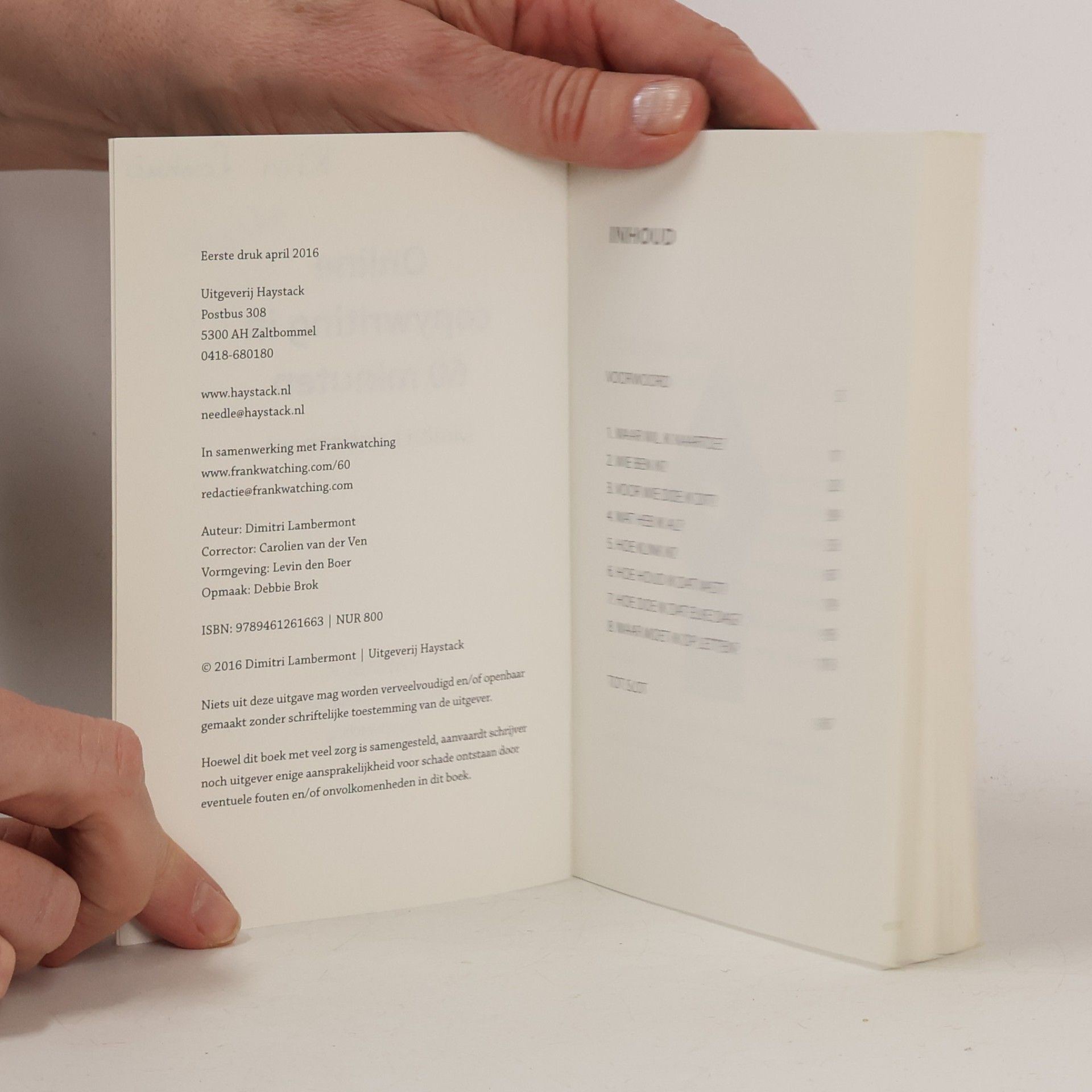 Dimitri Lambermont 60 minuten serie: Online copywriting in 60 minuten