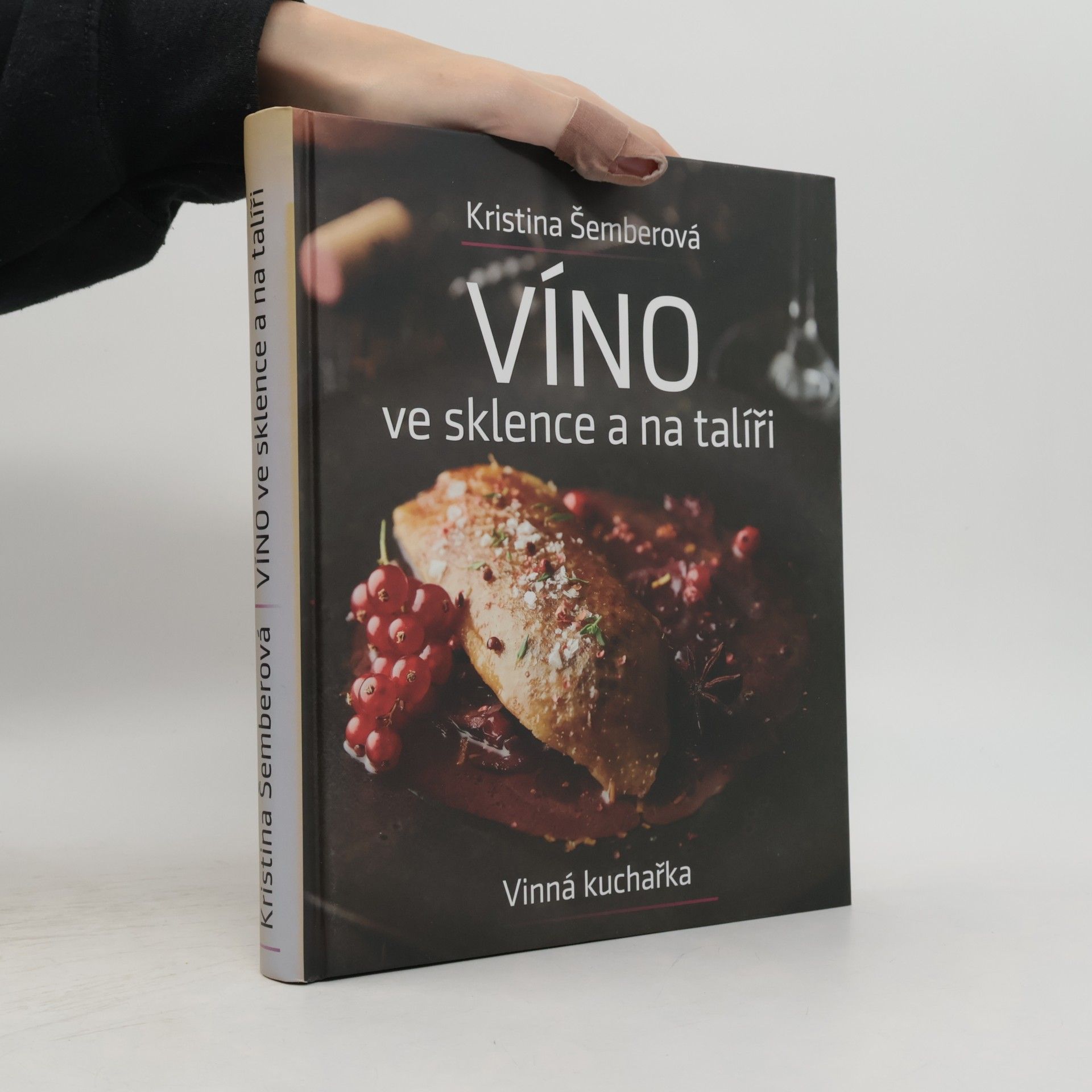 Kristina Šemberová Víno ve sklence a na talíři - Vinná kuchařka