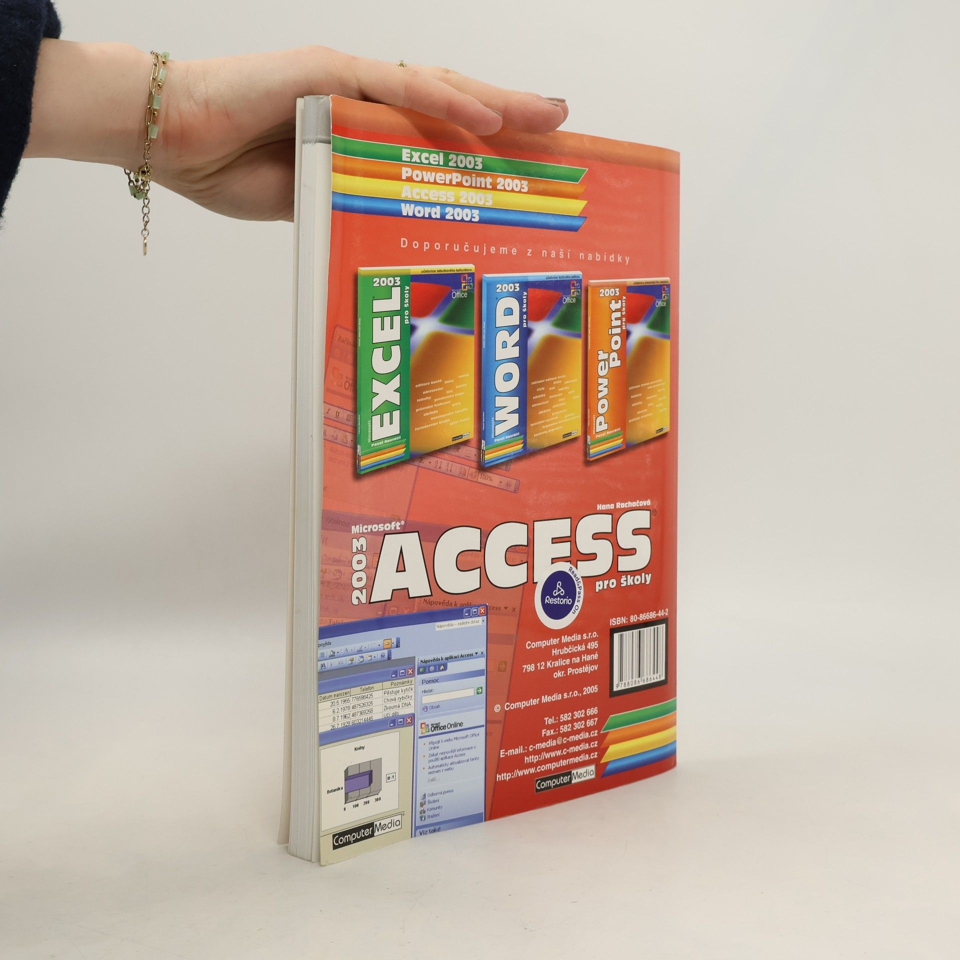 Hana Rachačová Microsoft Access 2003 pro školy