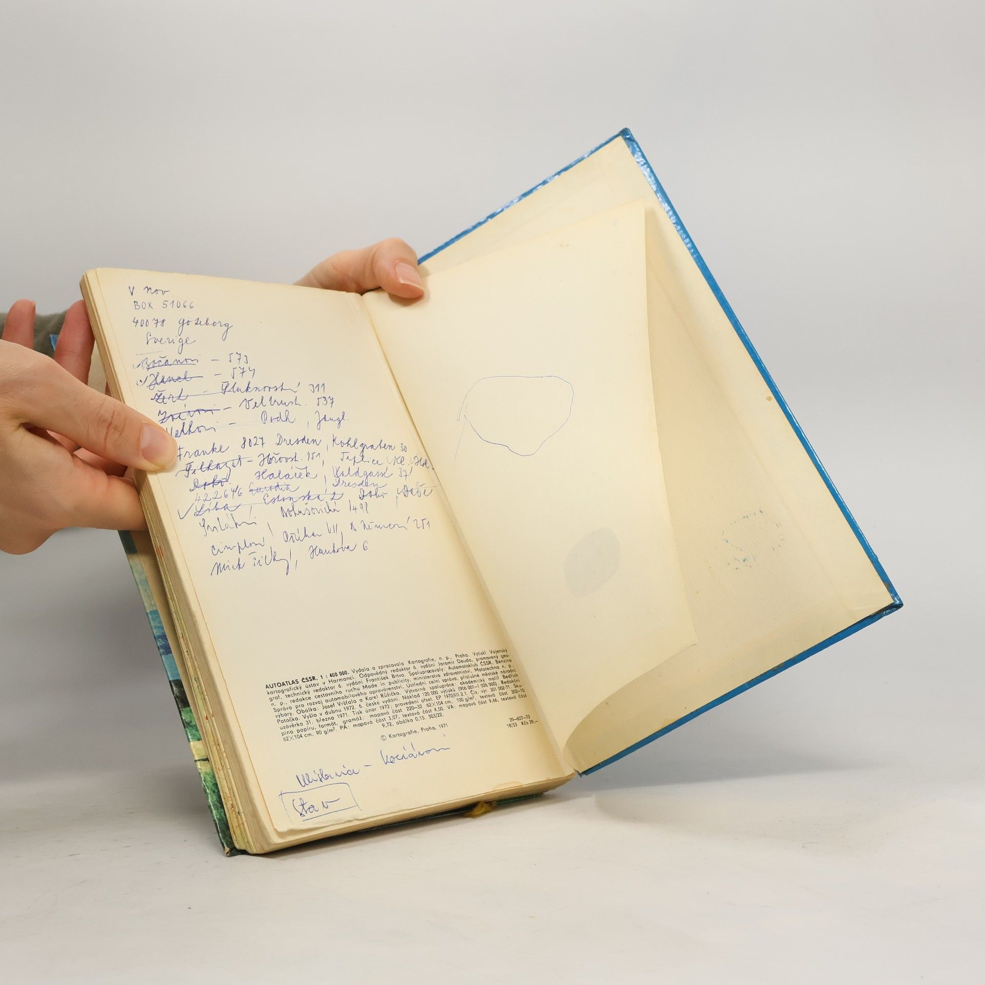 Auteurscollectief Auto atlas ČSSR
