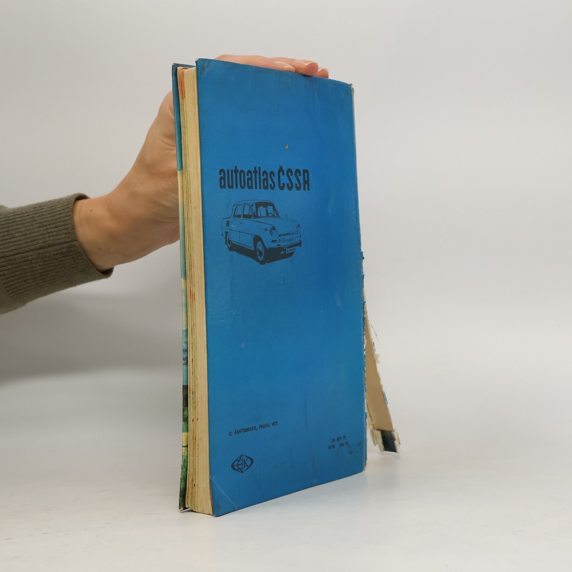 Auteurscollectief Auto atlas ČSSR