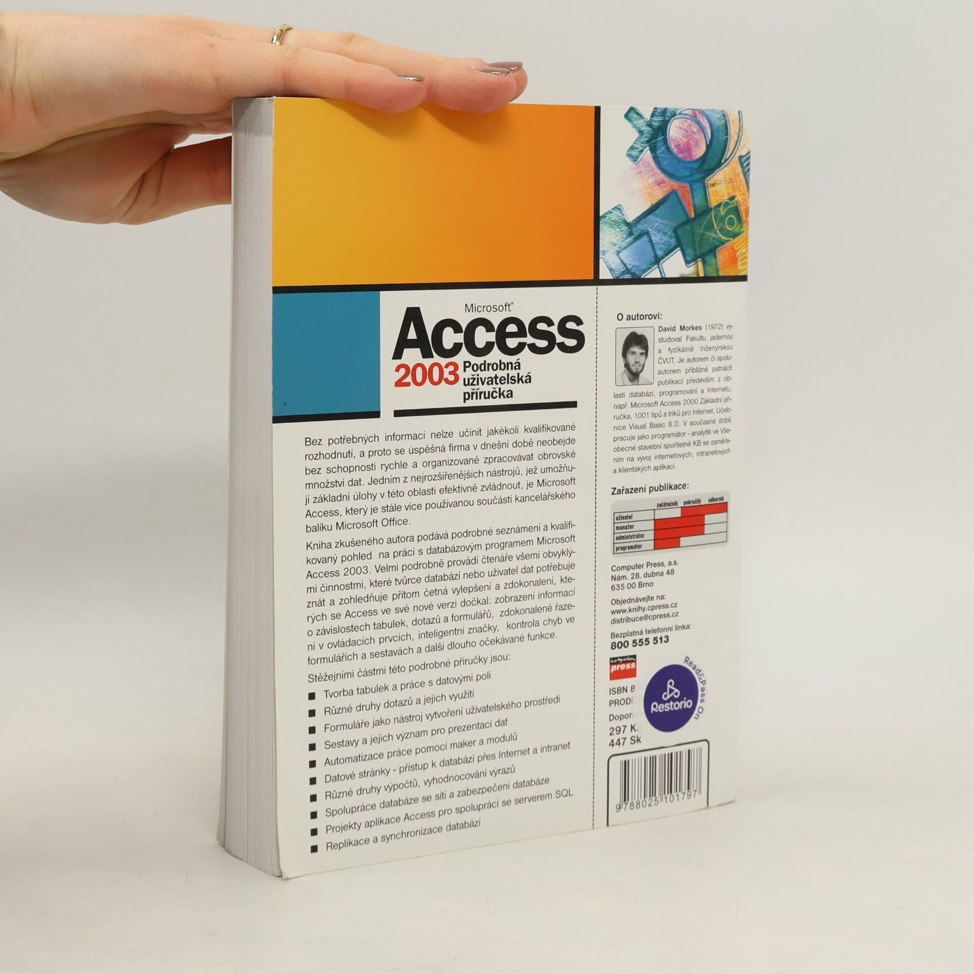 David Morkes Microsoft Office Access 2003. Podrobná uživatelská příručka
