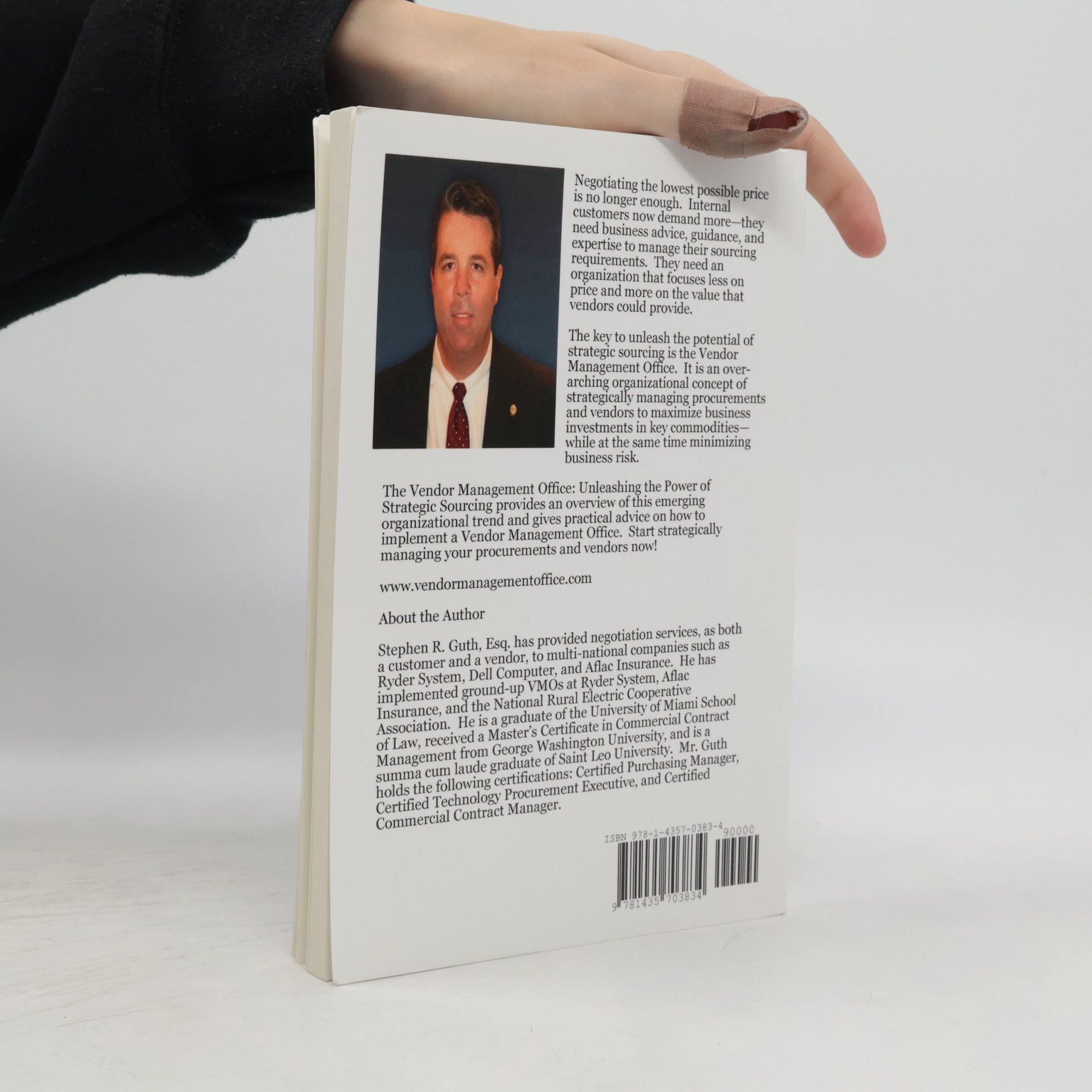 Stephen R. Guth The Vendor Management Office