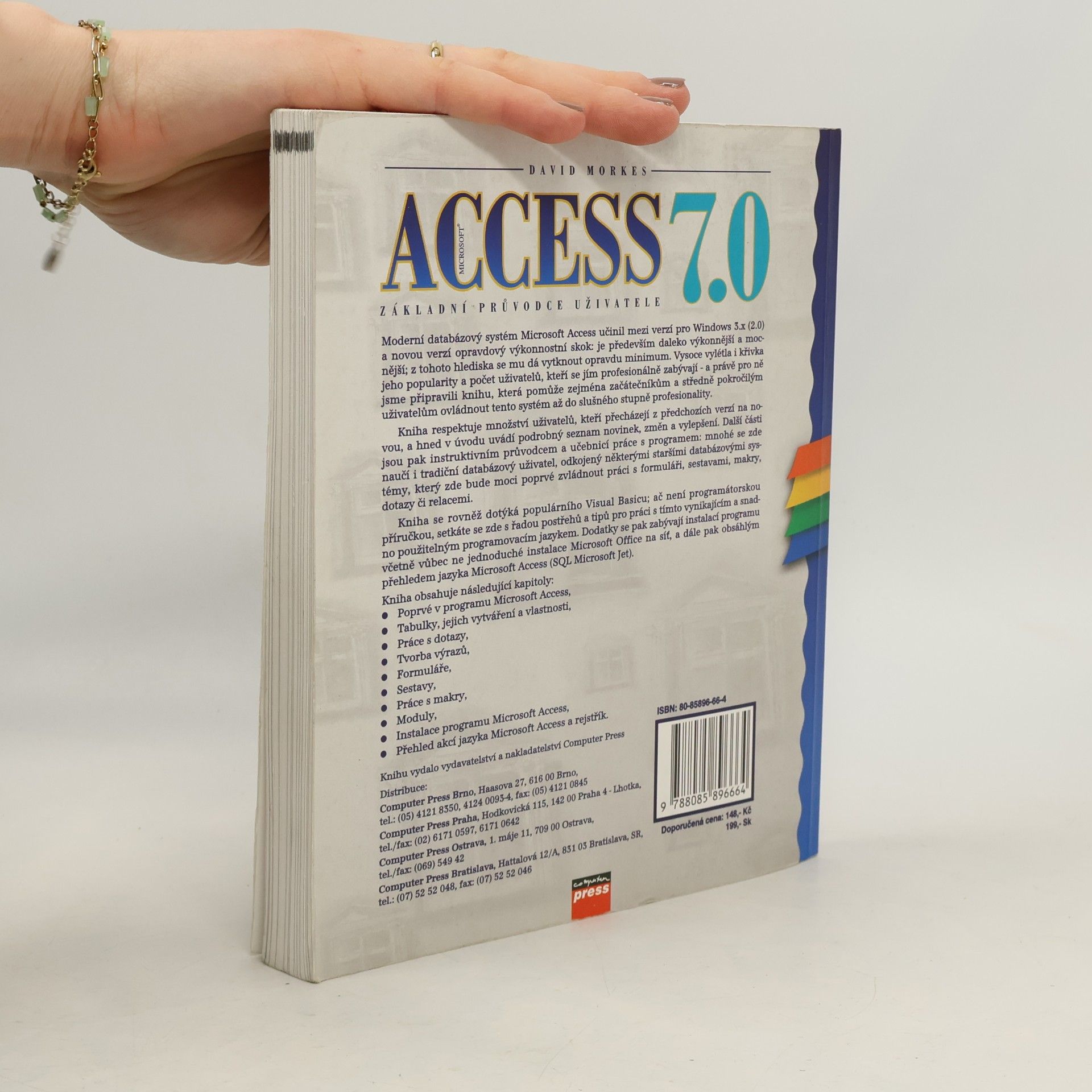 David Morkes Microsoft Access 7.0 : základní průvodce uživatele