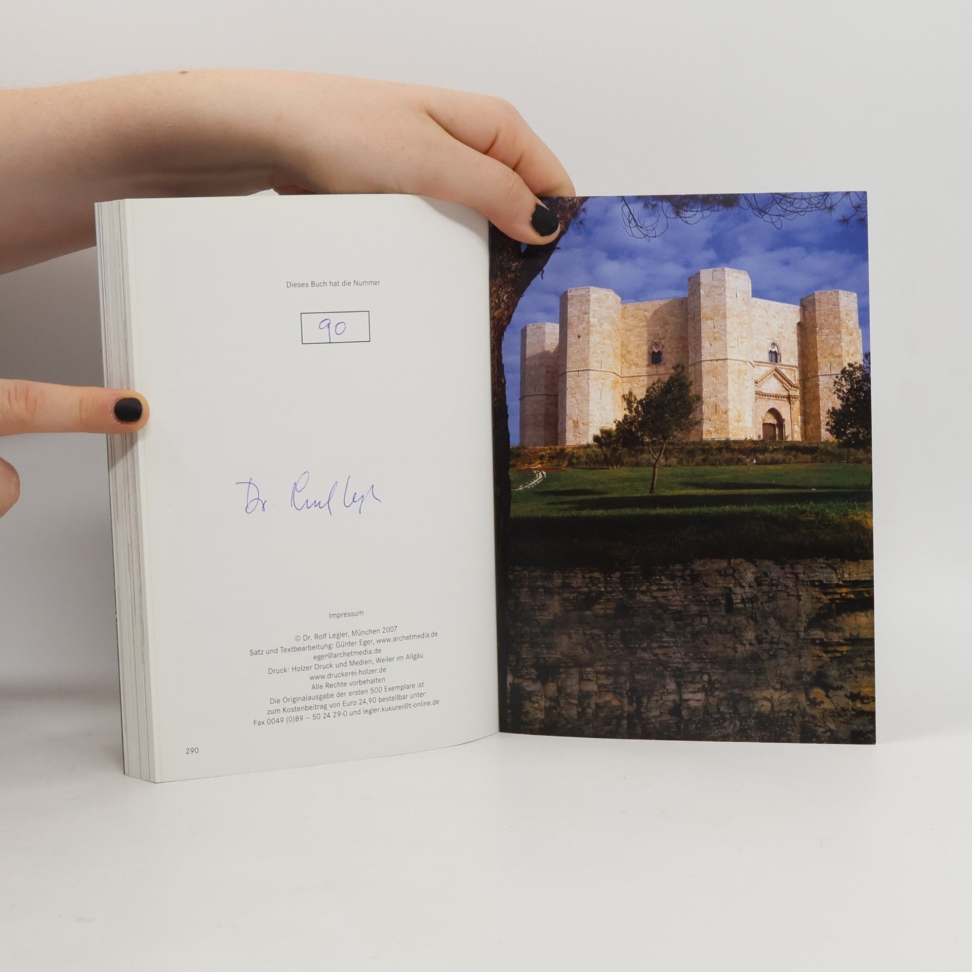 Rolf Legler Das Geheimnis von Castel del Monte