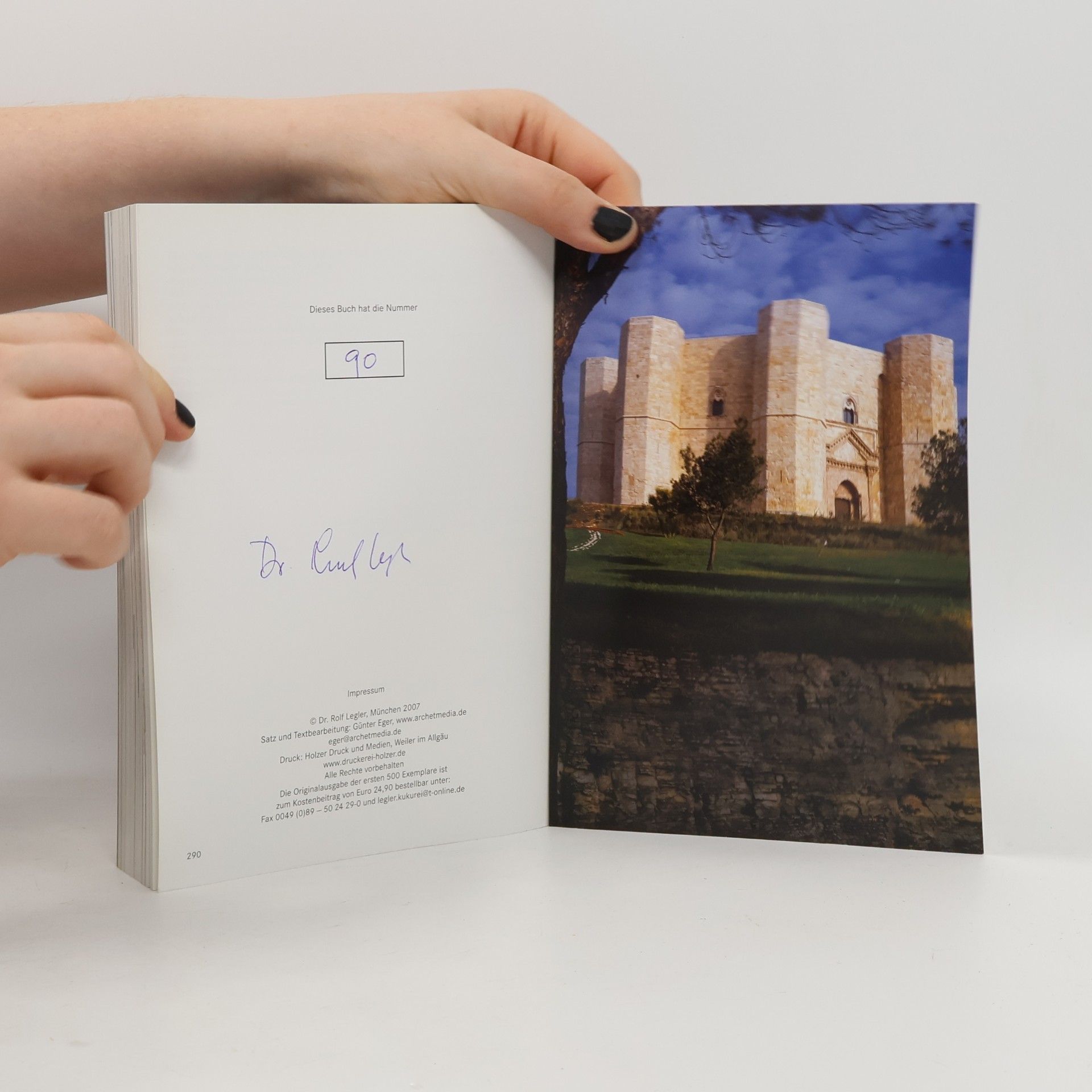 Rolf Legler Das Geheimnis von Castel del Monte