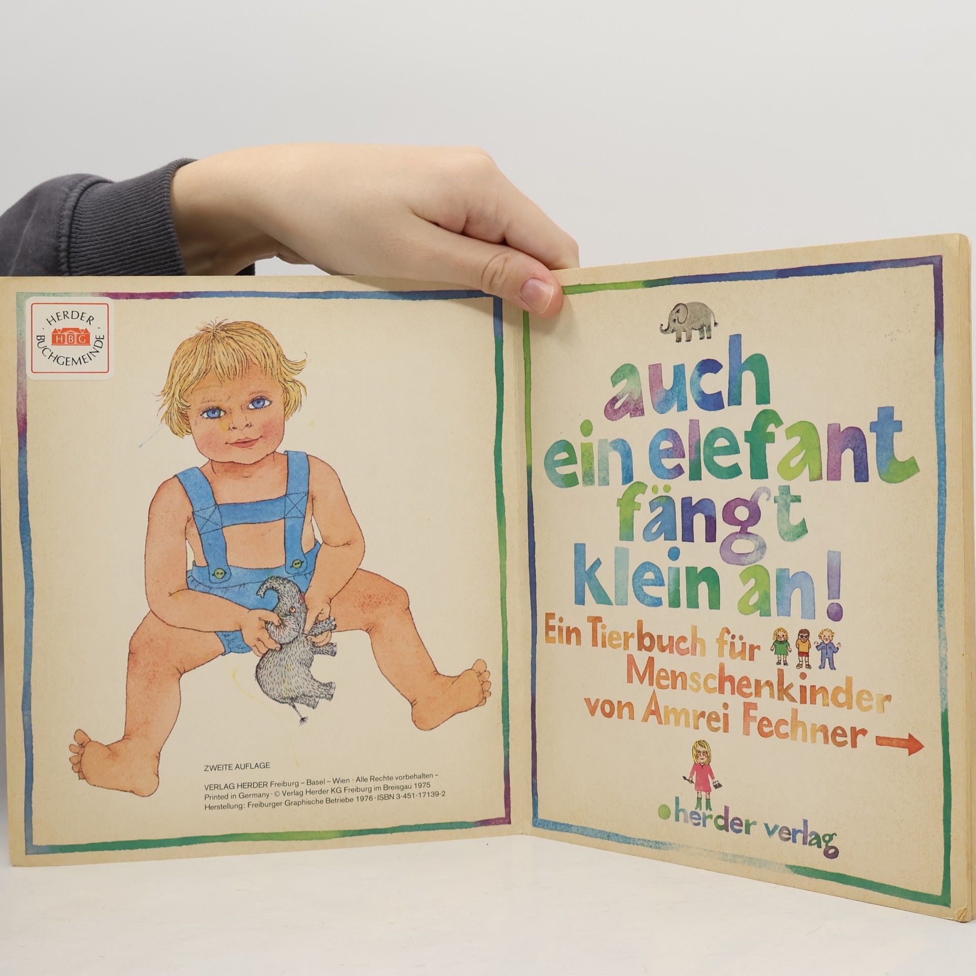 Amrei Fechner Auch ein Elefant fängt klein an!