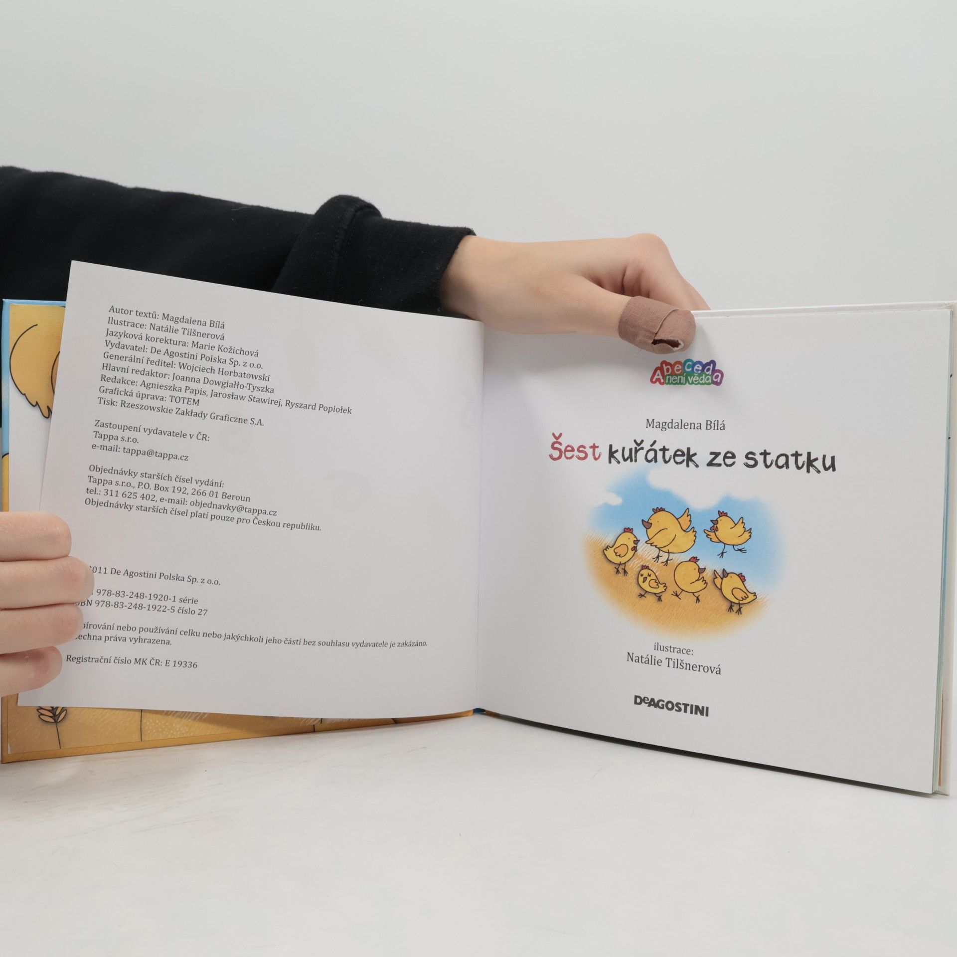 Natálie Tilšnerová Šest kuřátek ze statku